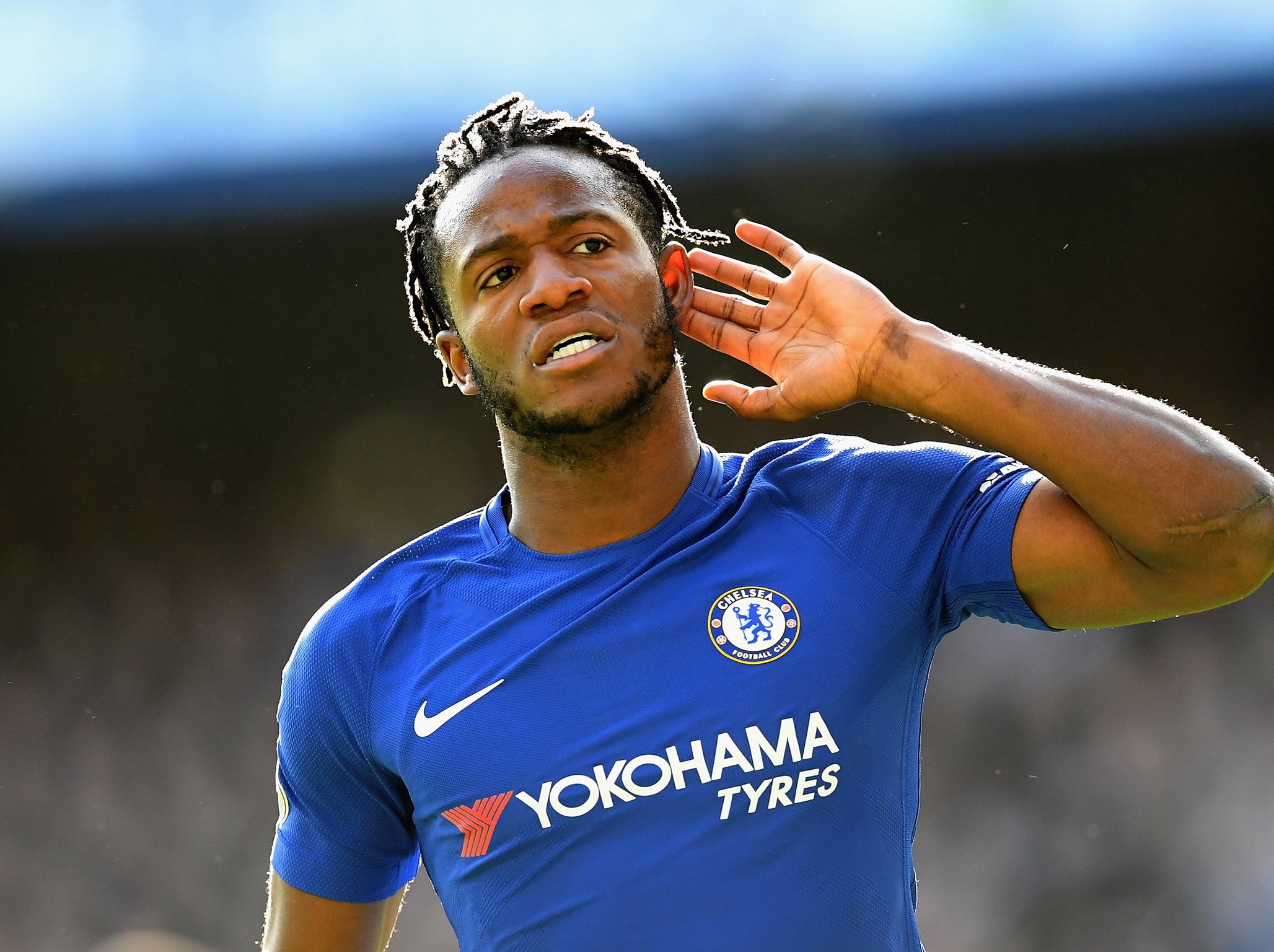 Batshuayi scored two goals as Chelsea came from behind to win at the weekend