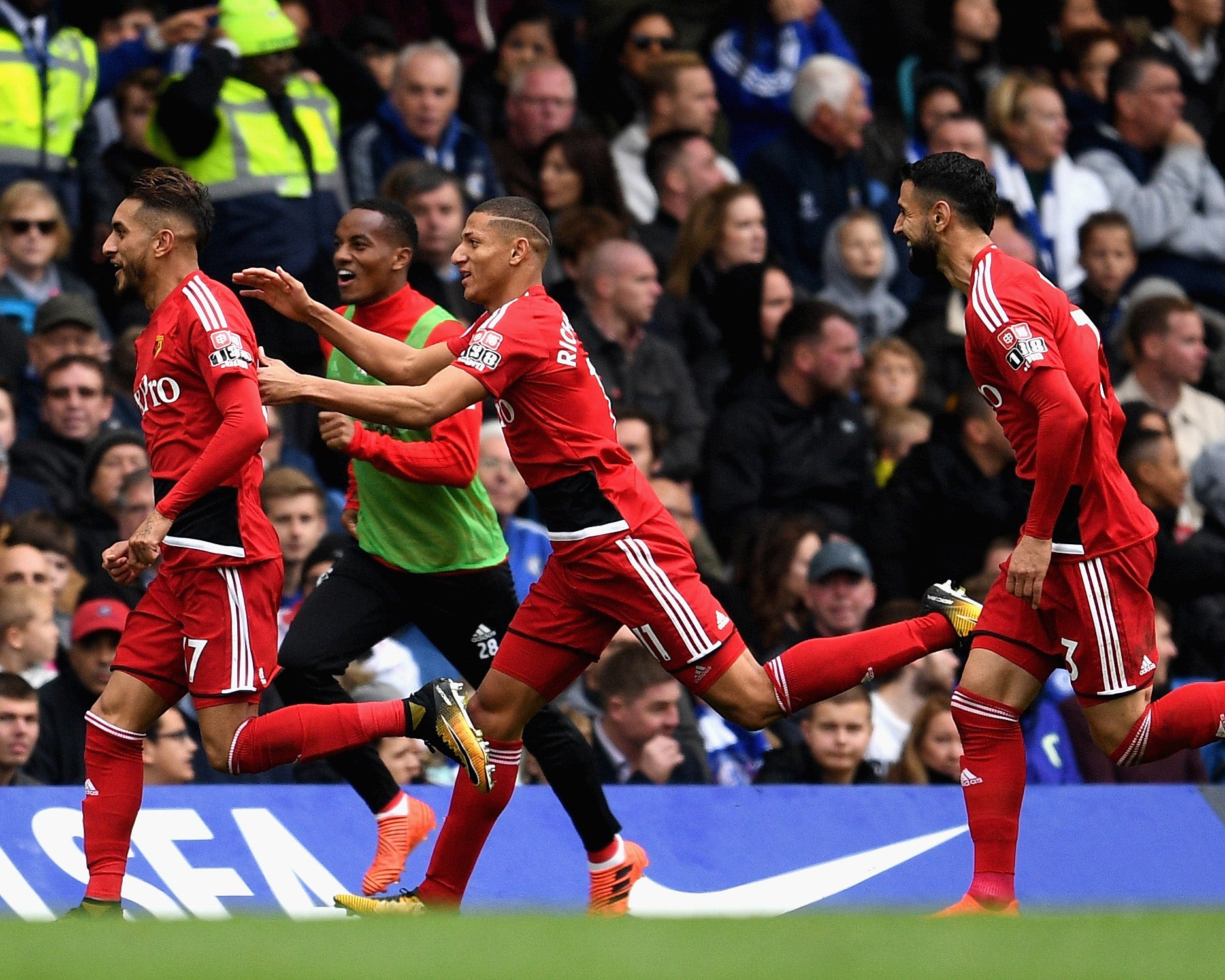 Pereyra scored to put Watford 2-1 ahead