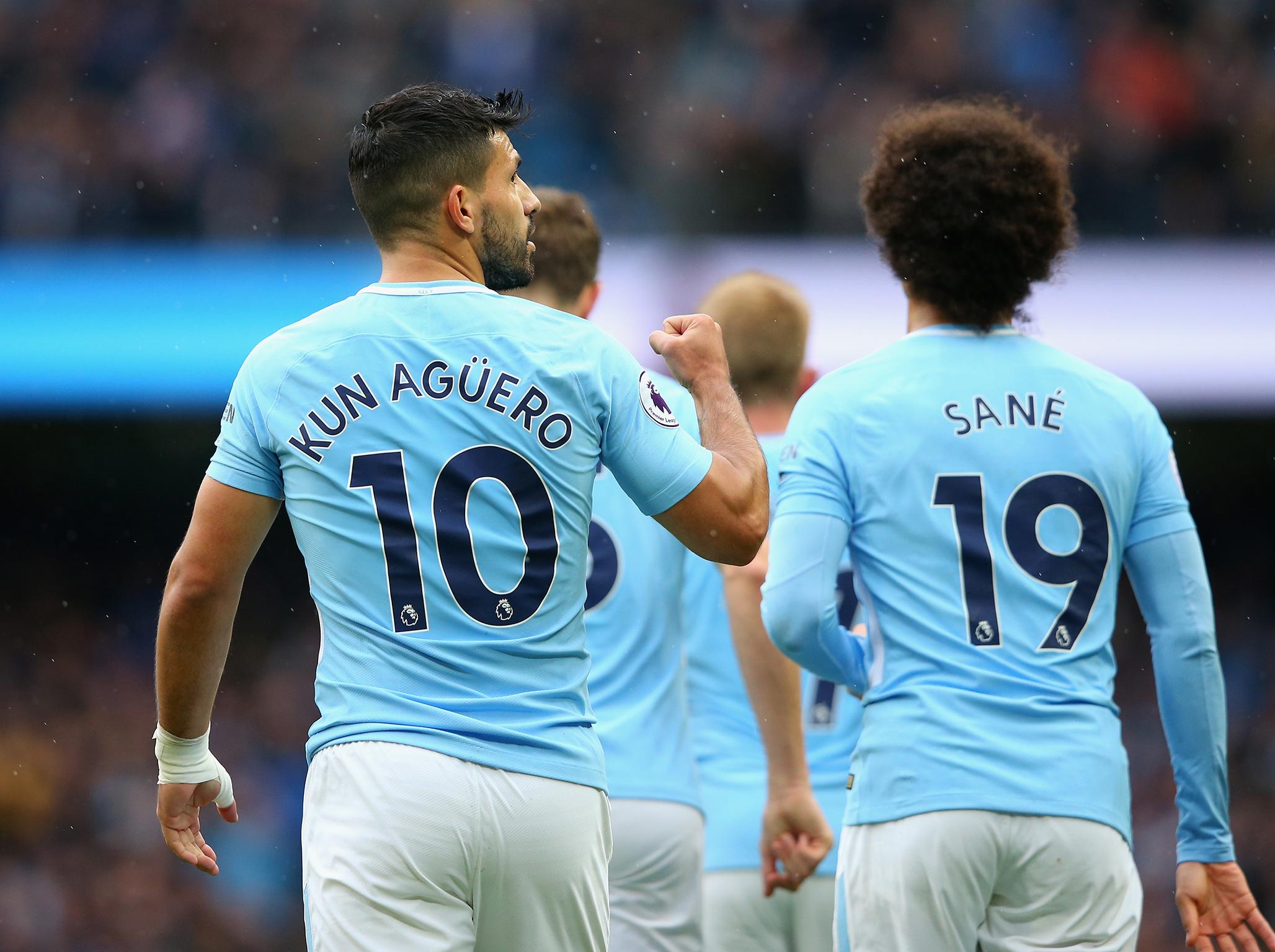 Aguero can make history again tonight - if he features, of course