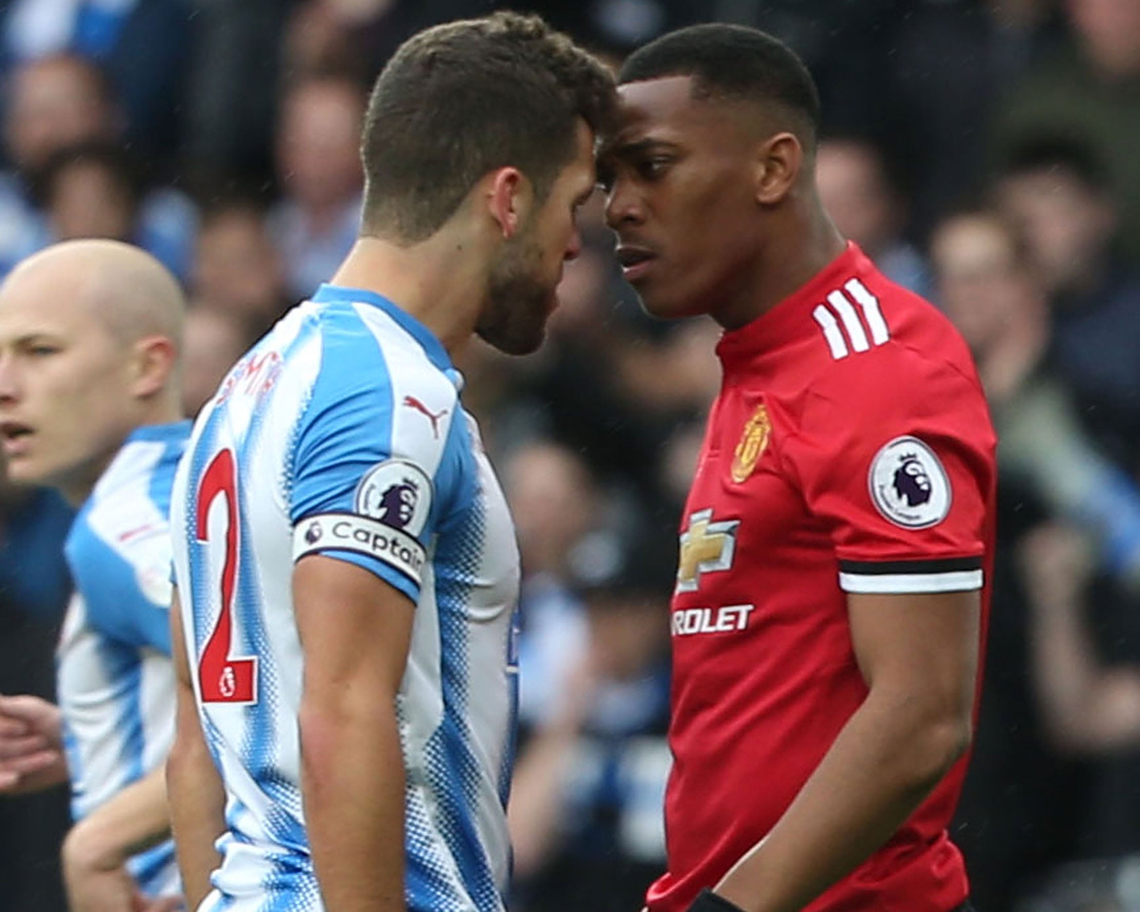 Smith got under Martial's skin early on