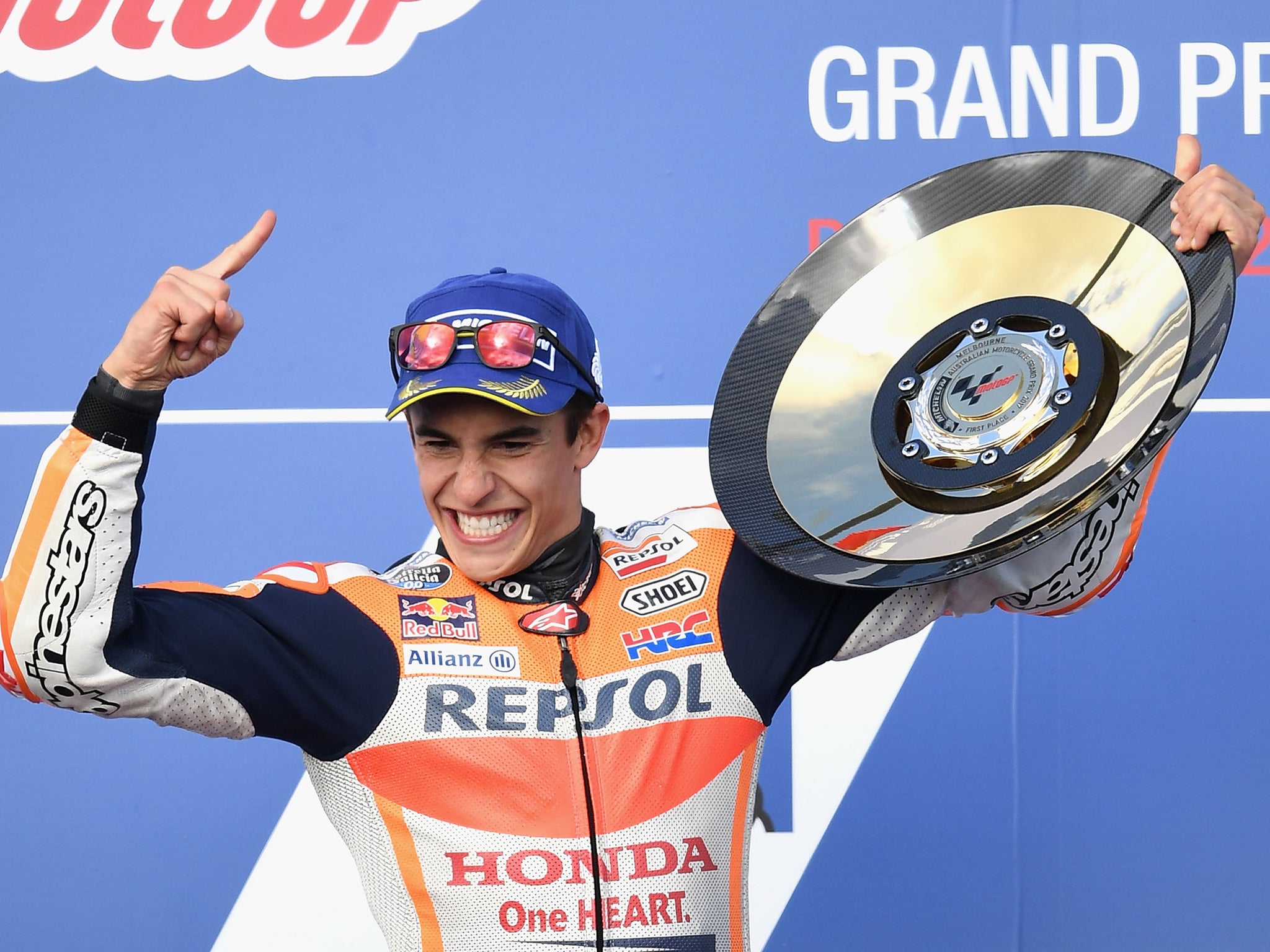 Marc Marquez won the Australian Grand Prix at Phillip Island to stretch his championship lead