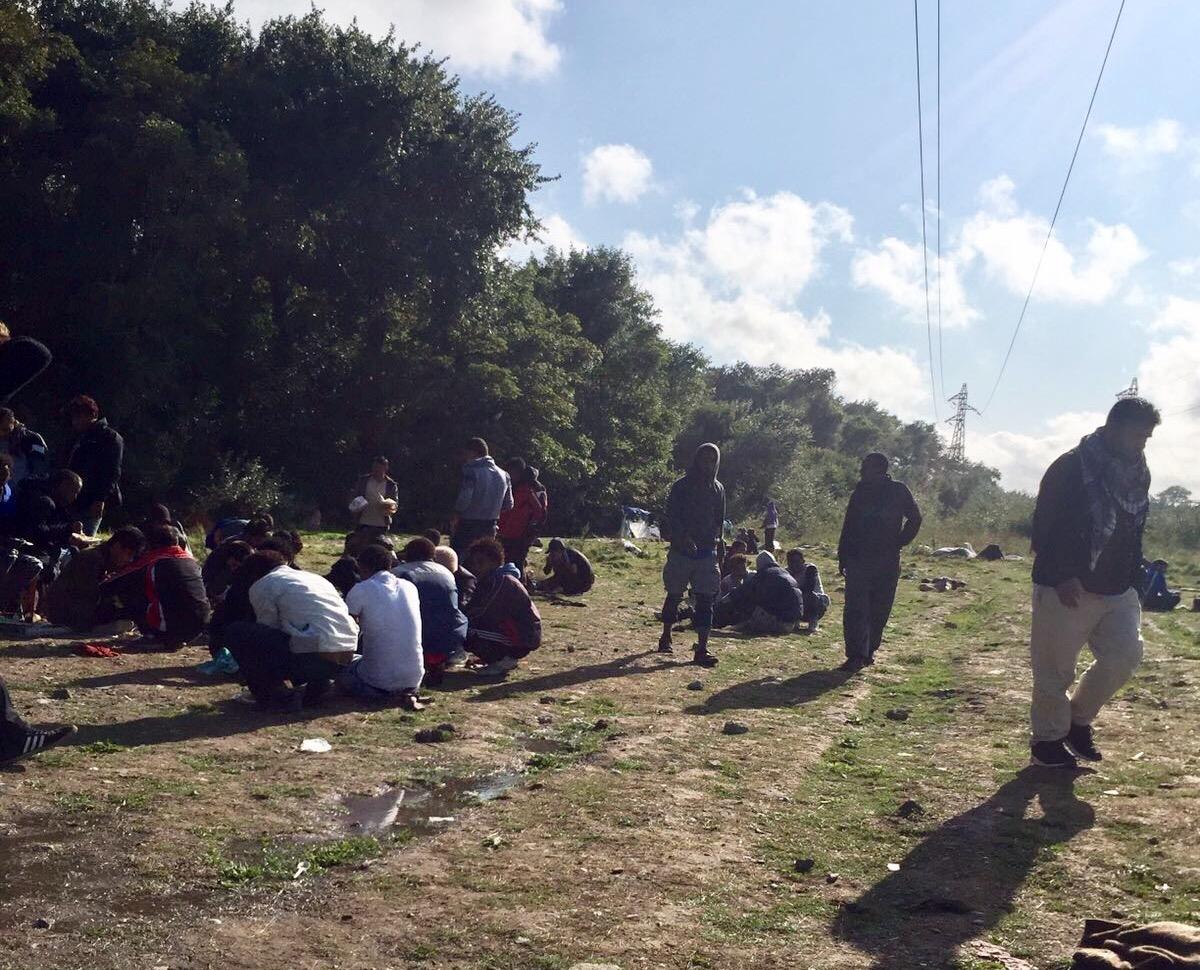 Hundreds of young refugees still sleep rough in Calais in the hope of one day reaching the UK