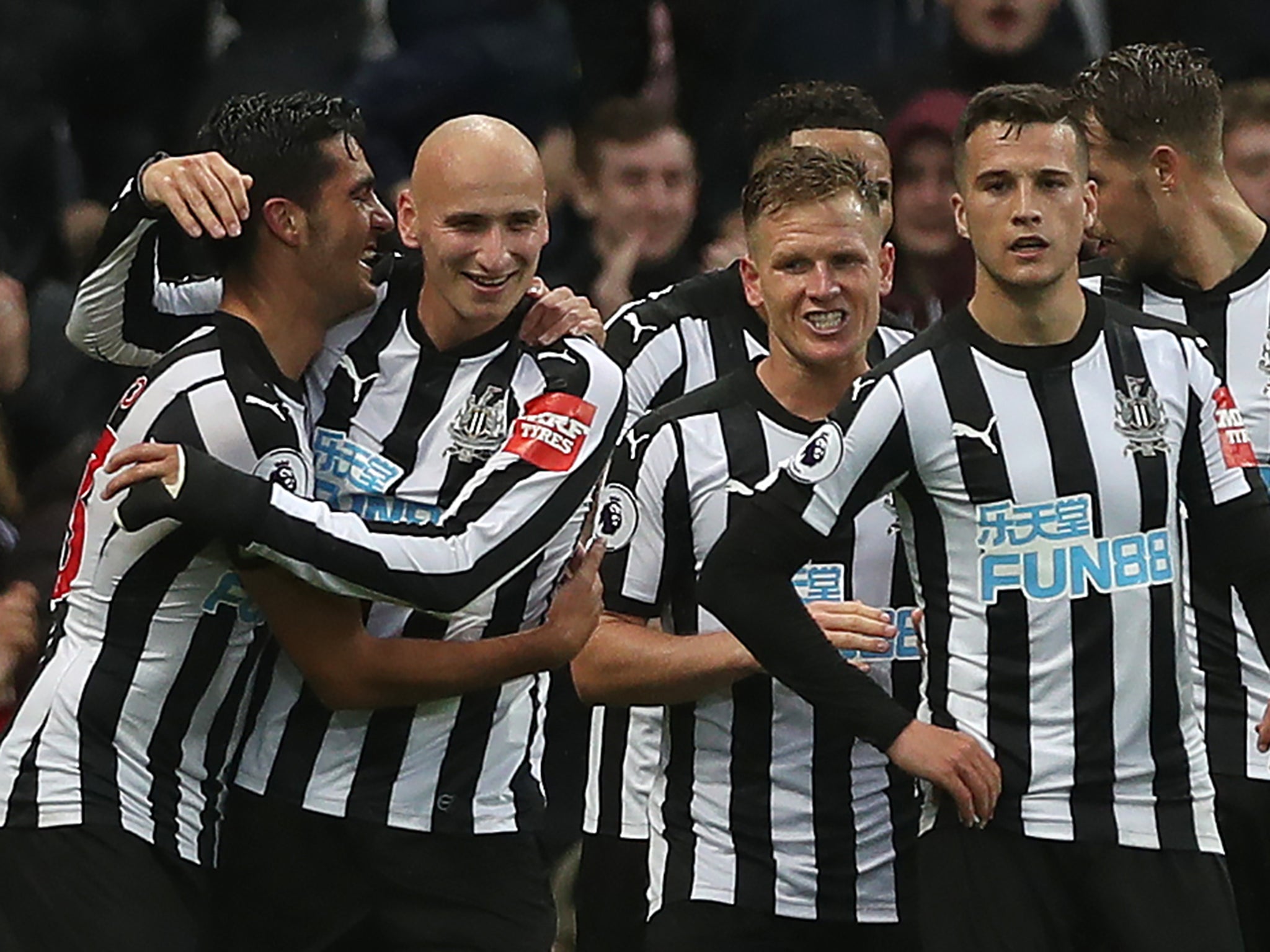 Merino fired Newcastle to victory over Crystal Palace