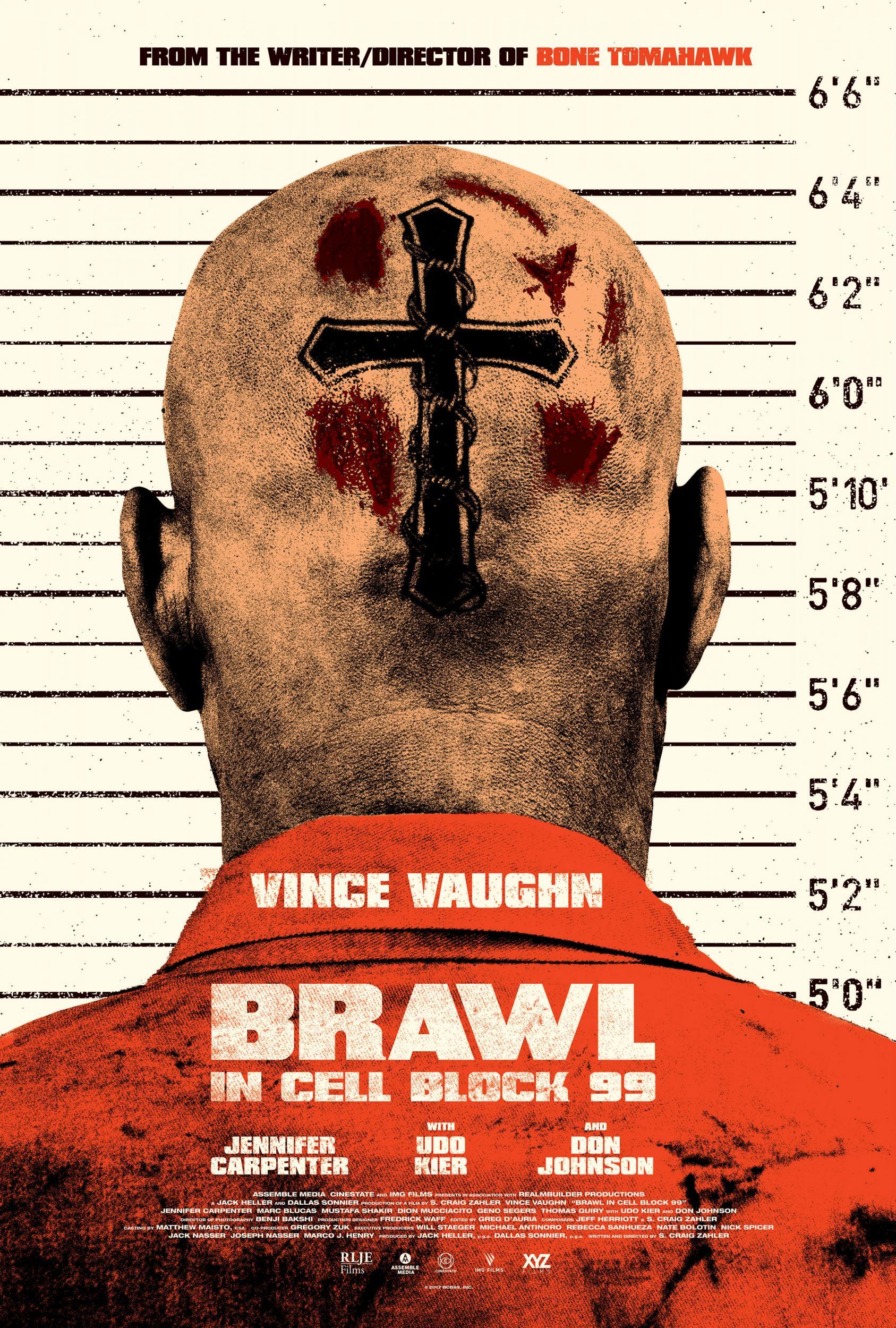 The poster for ‘Brawl In Cell Block 99’