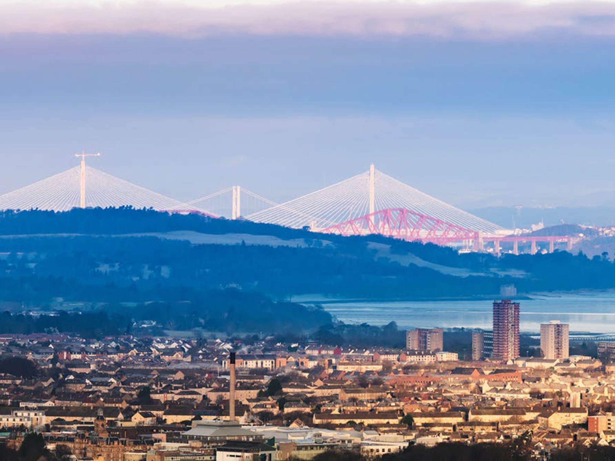 King of Queensferry: aside from its aesthetic joys, the Forth’s latest crossing boasts sensors to facilitate traffic management in an often hostile environment