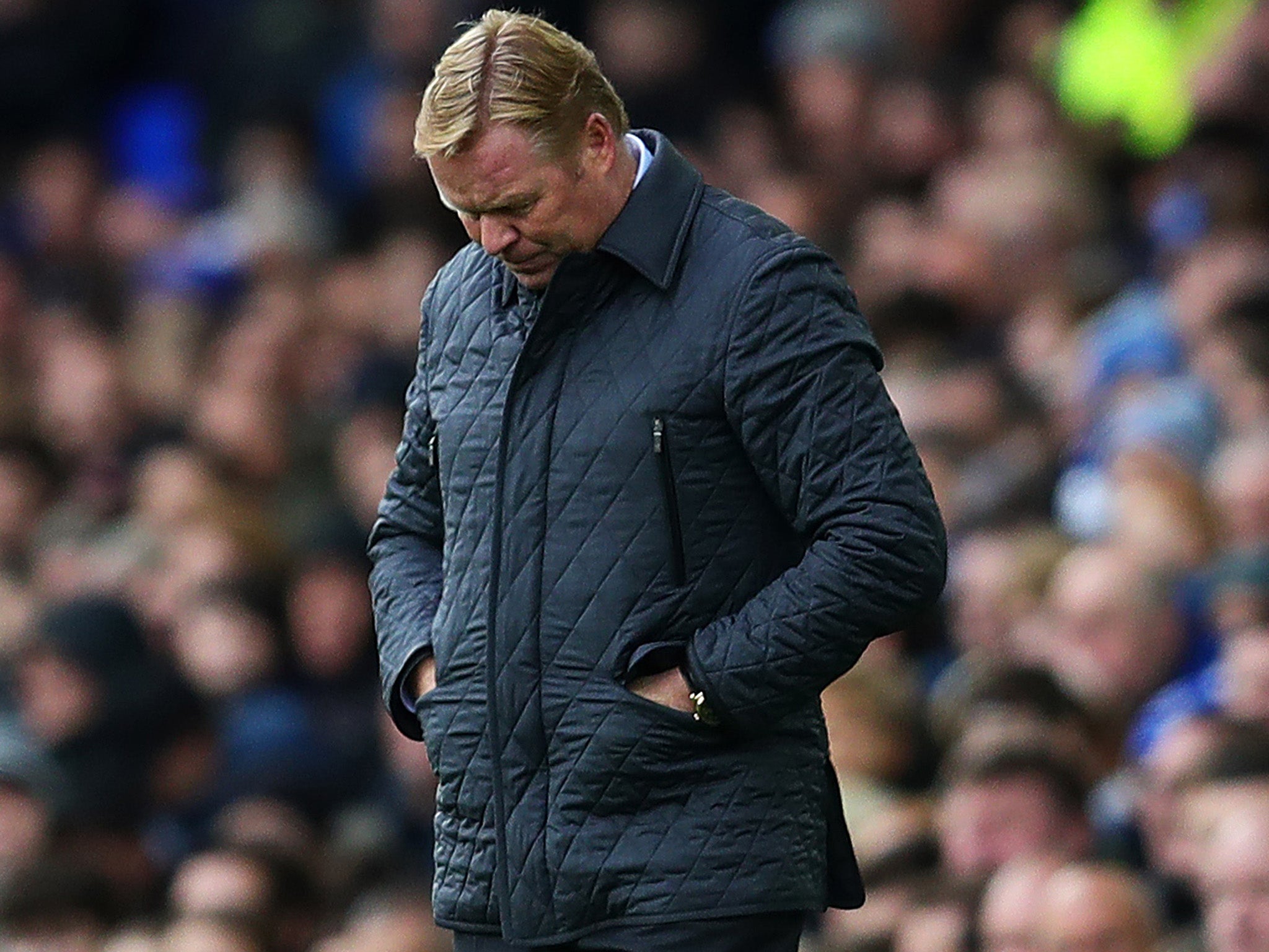 &#13;
Koeman was axed after defeat to Arsenal at Goodison Parl on Sunday &#13;