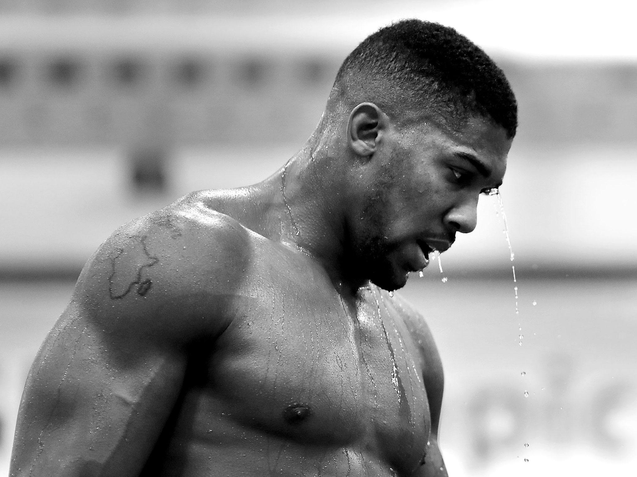 &#13;
Joshua heads into his 20th professional fight on Saturday &#13;