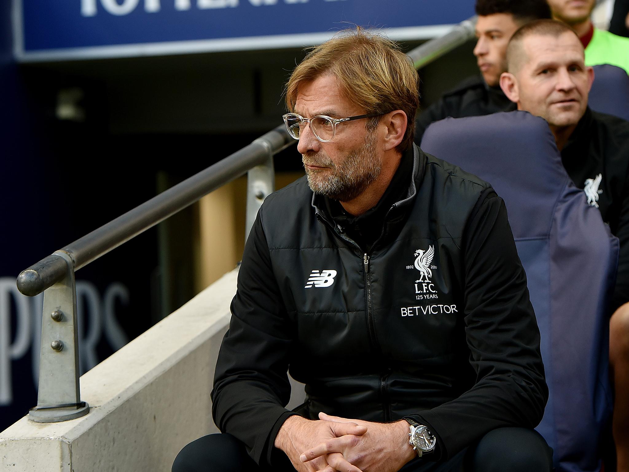 Jurgen Klopp has admitted he's "100 per cent" responsible for Liverpool's recent woes