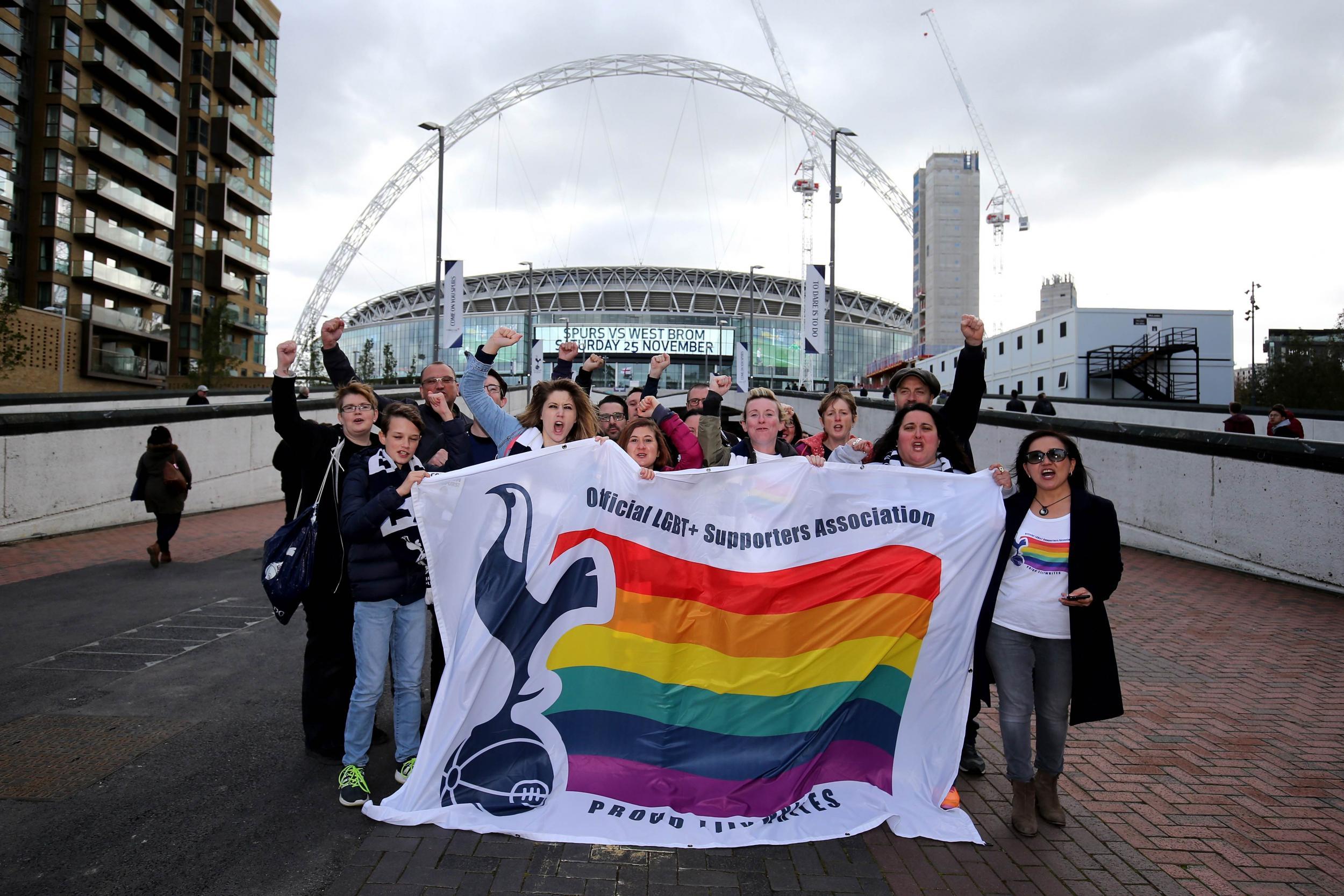 Only five Premier League clubs started the 2017-18 season without a LGBT group. Getty