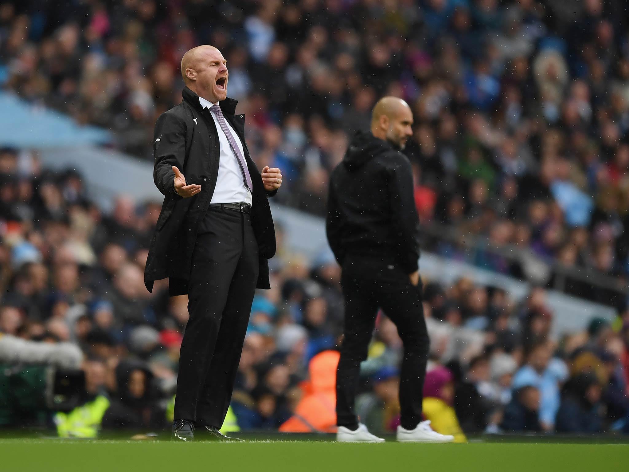 &#13;
Sean Dyche said Silva 'cheated' (Getty)&#13;