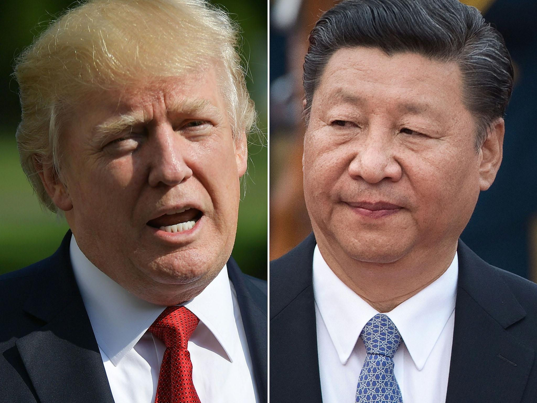 US President Donald Trump and Chinese President Xi Jinping