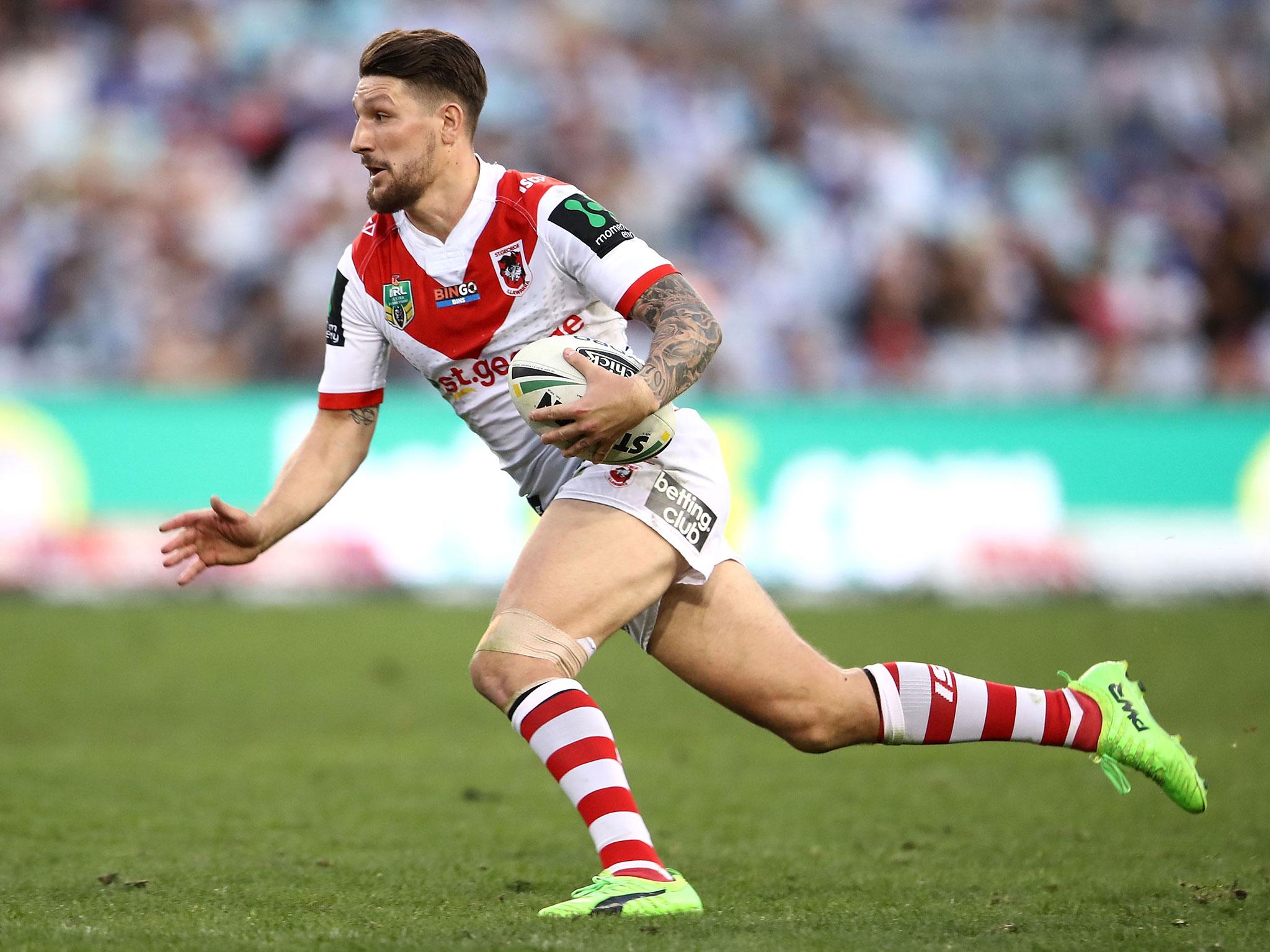 Gareth Widdop will start alongside Luke Gale against Australia