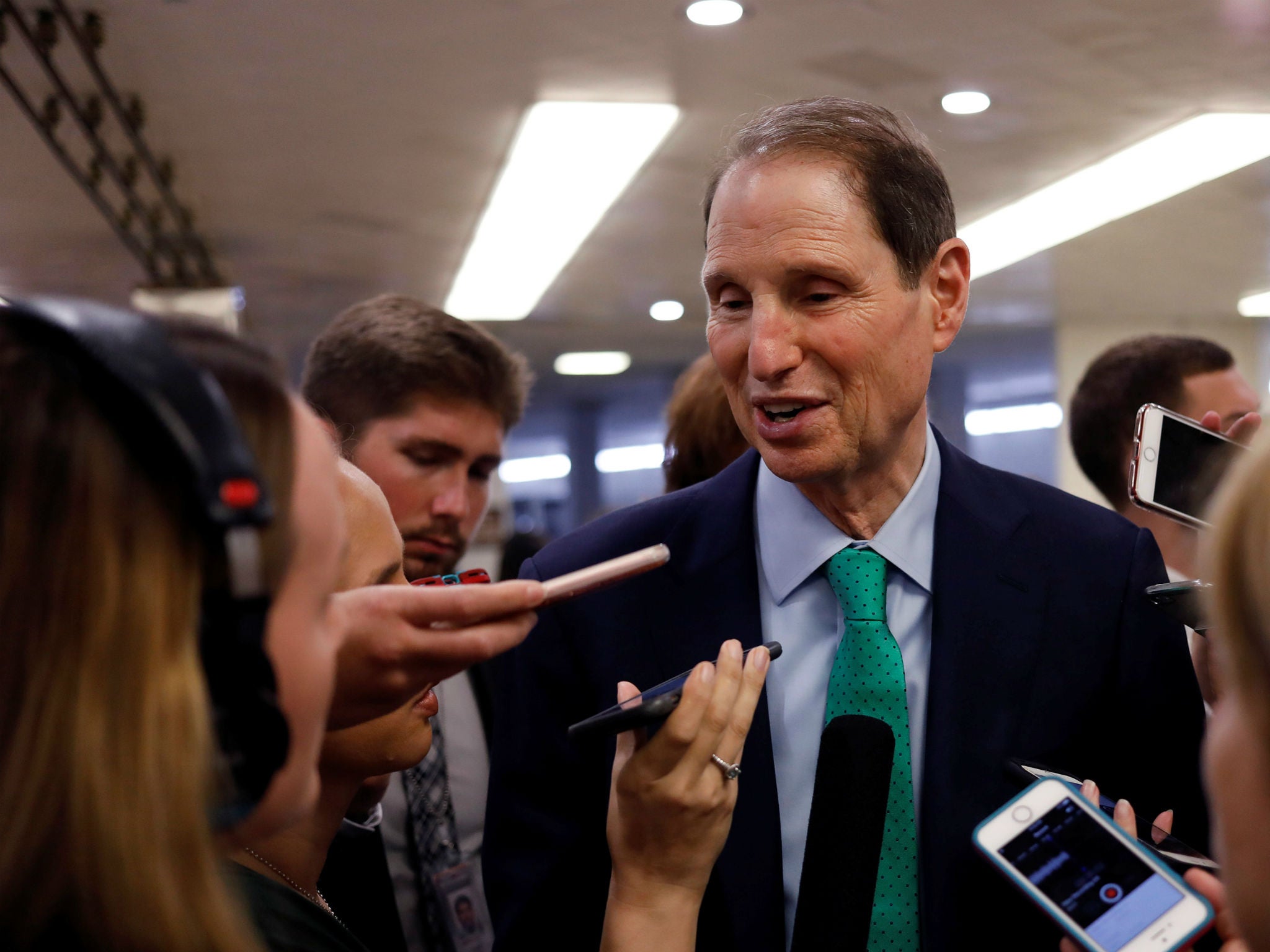 File photo: Oregon Democrat Ron Wyden