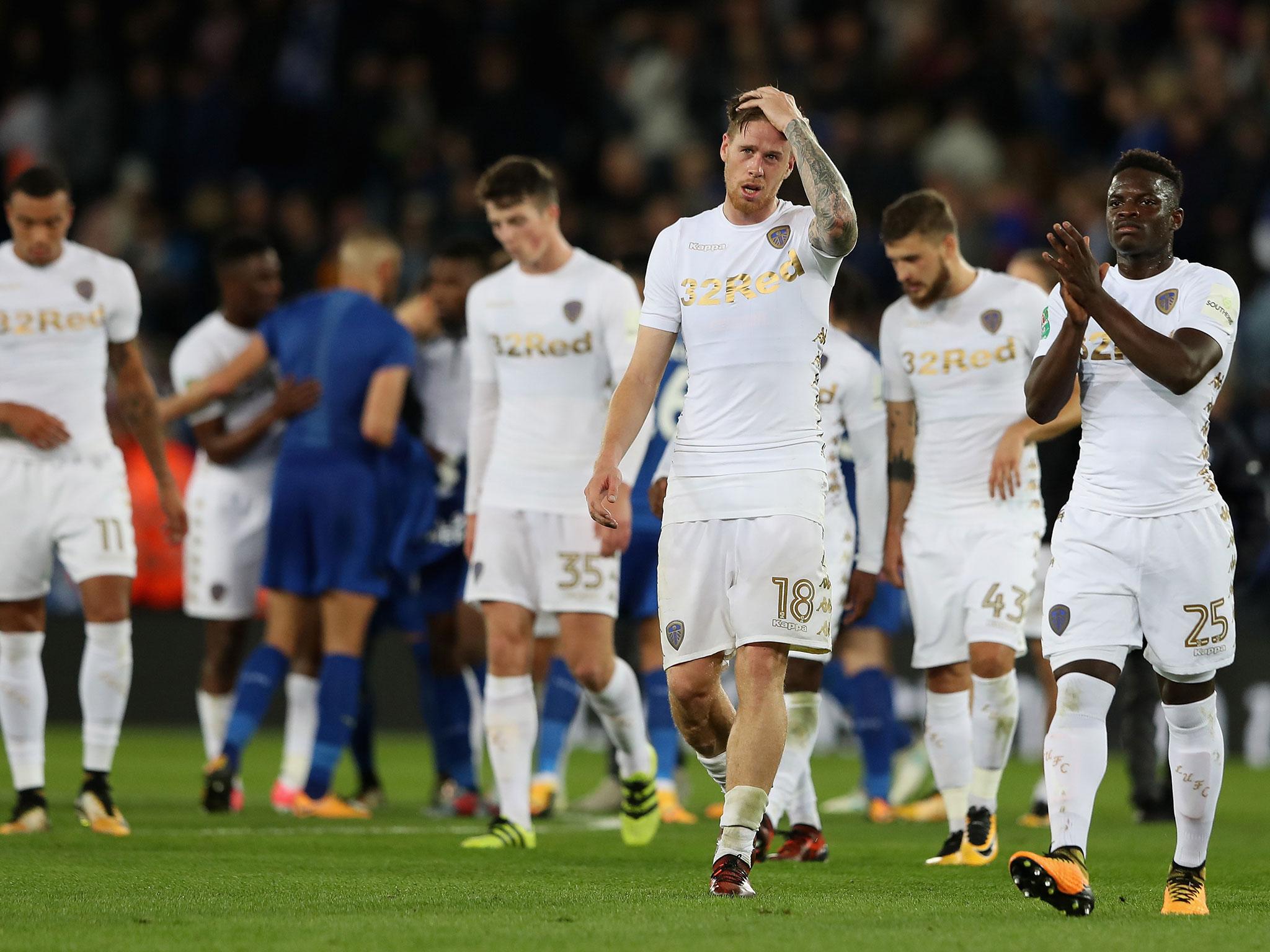 
Leeds failed to capitalise after taking an initial lead 