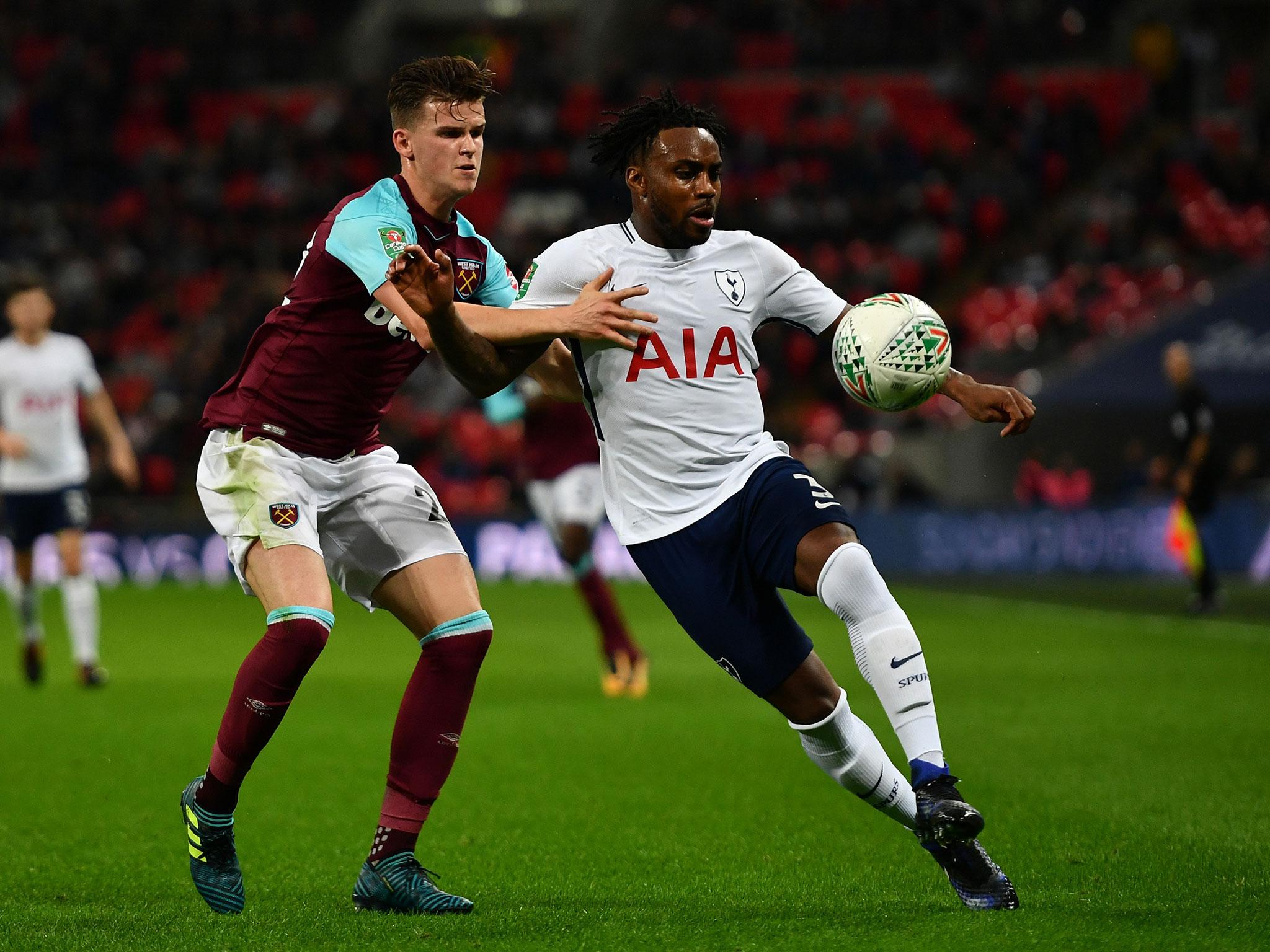 Danny Rose in action for Spurs