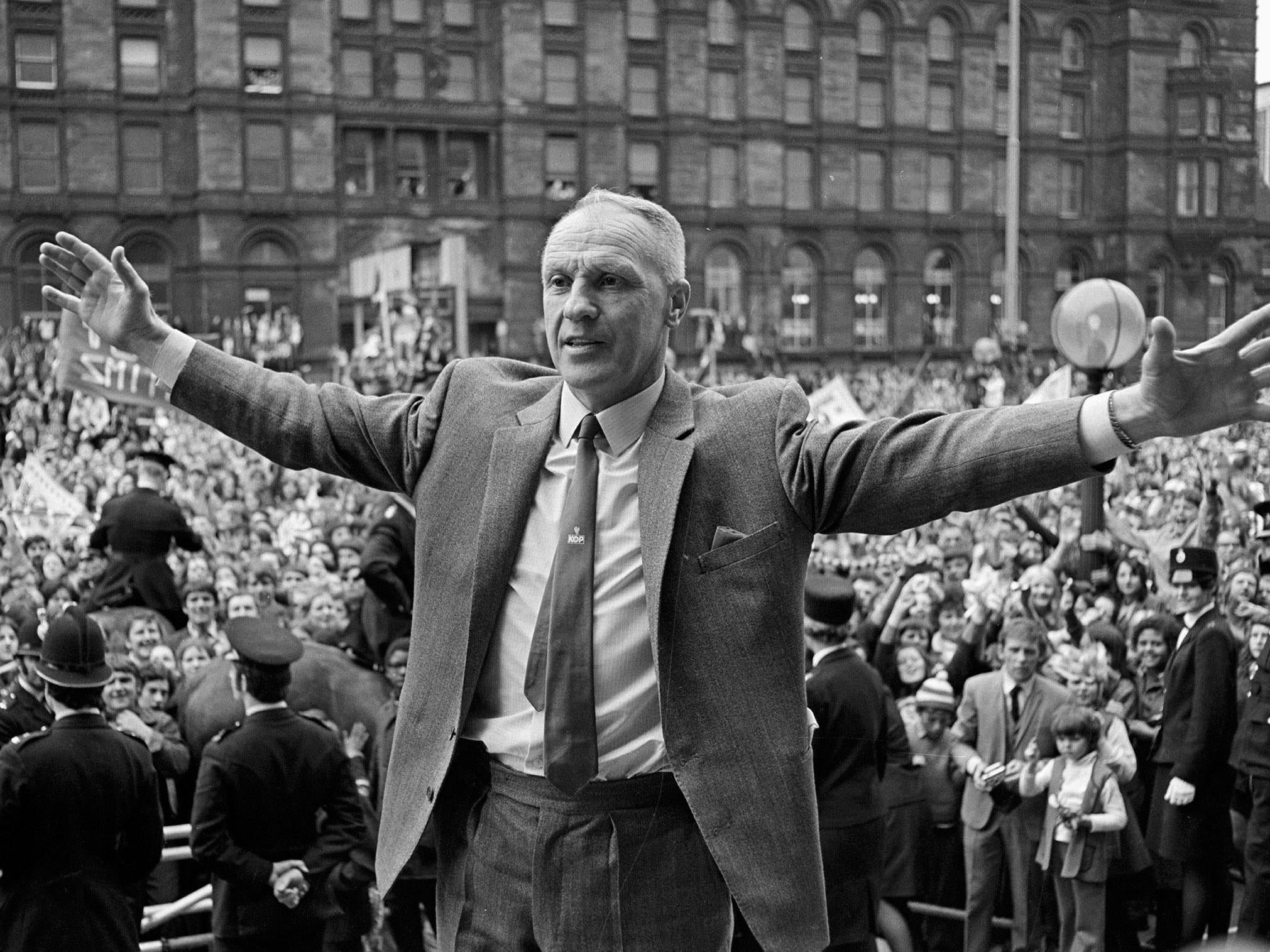 &#13;
Shankly became a legend at Anfield &#13;