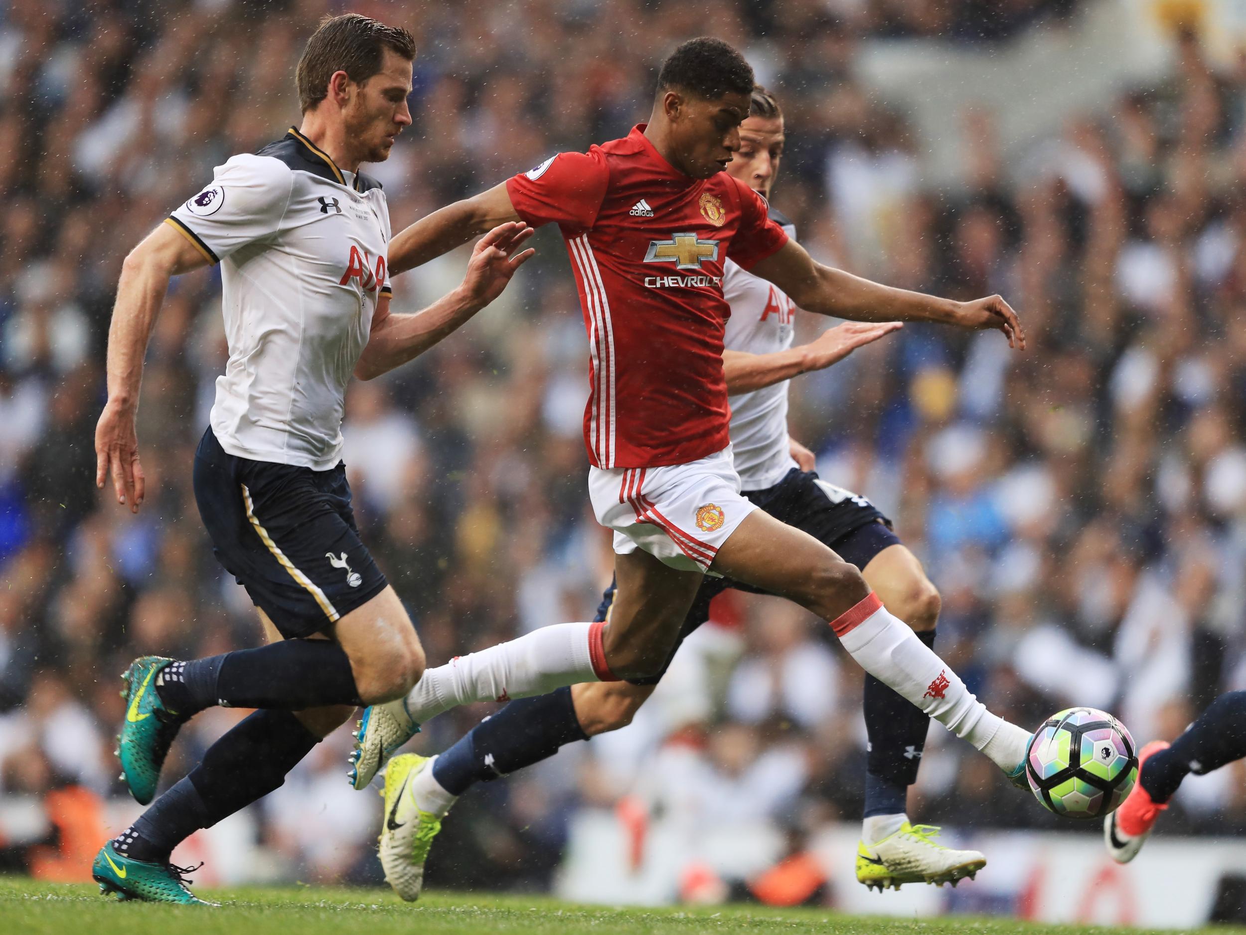 Marcus Rashford will be key on the counter attack if that is the way Mourinho goes