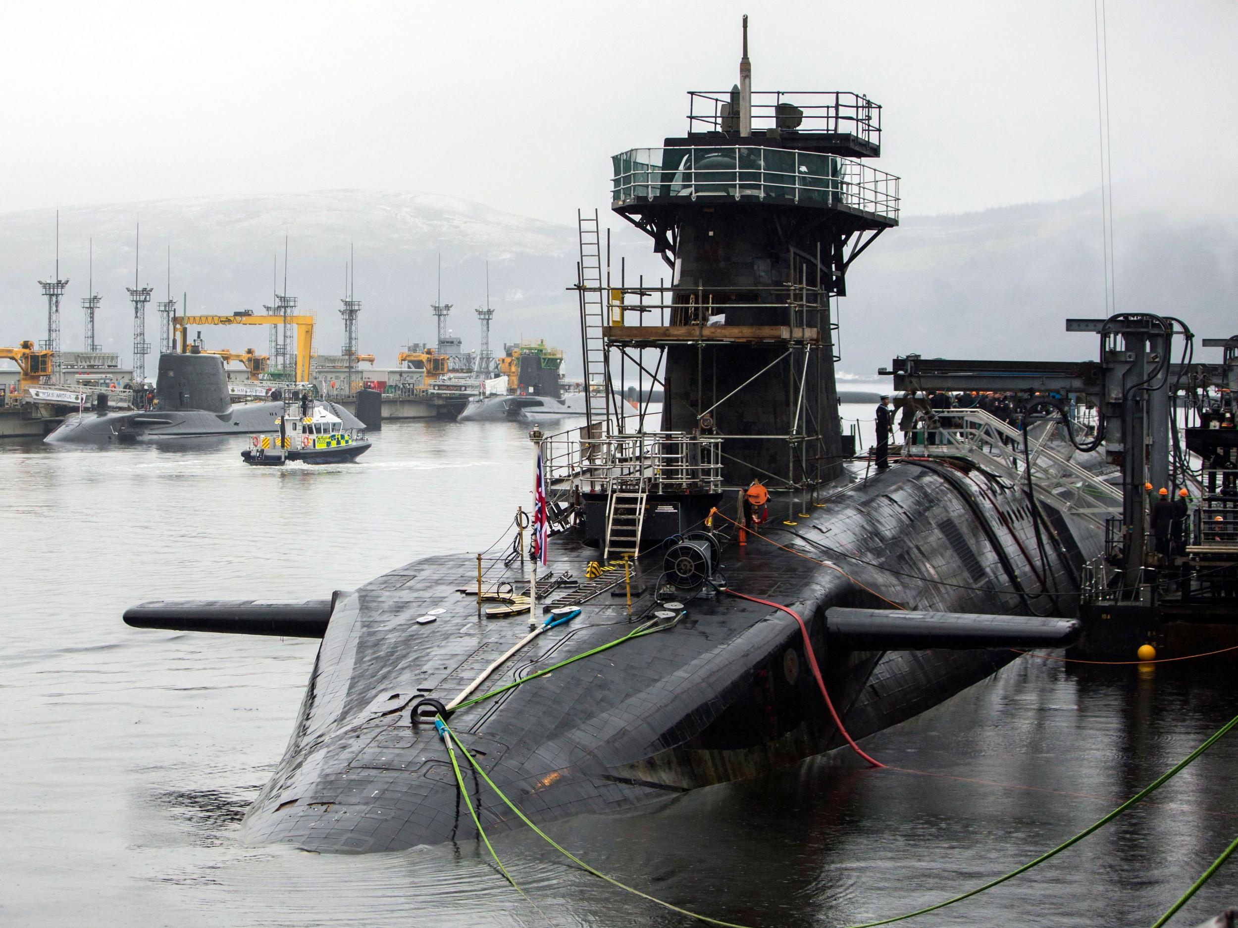 Nine service personnel on HMS Vigilant have been discharged from the Royal Navy after testing positive for drugs