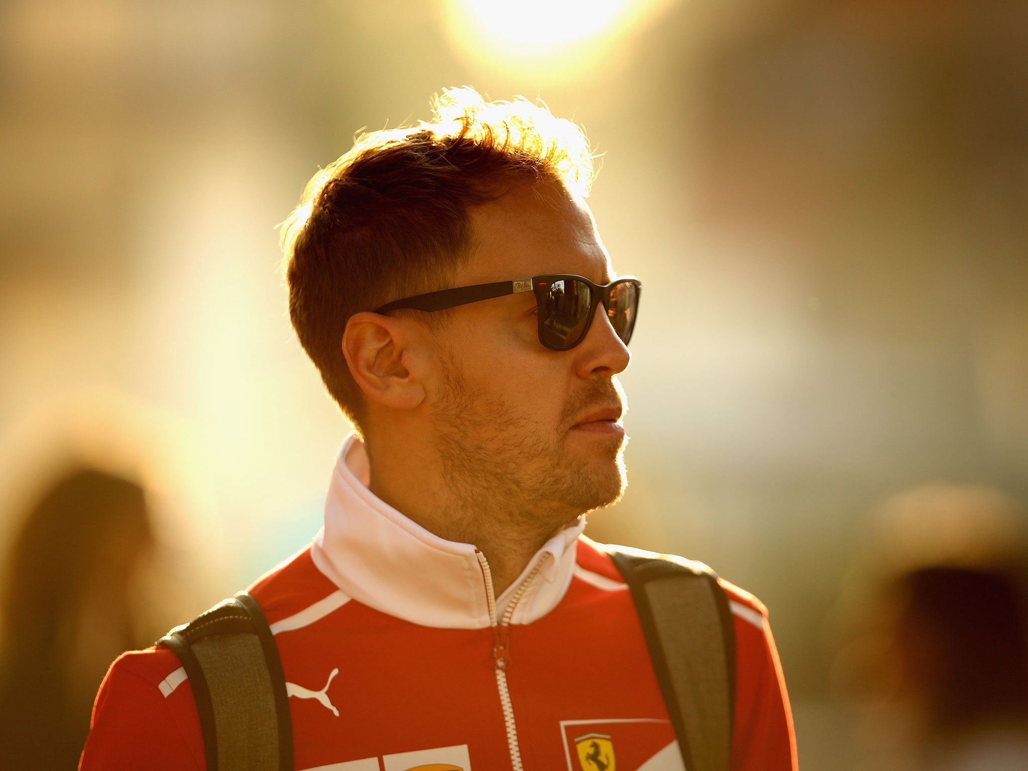 Vettel encountered a number of issues on the grid