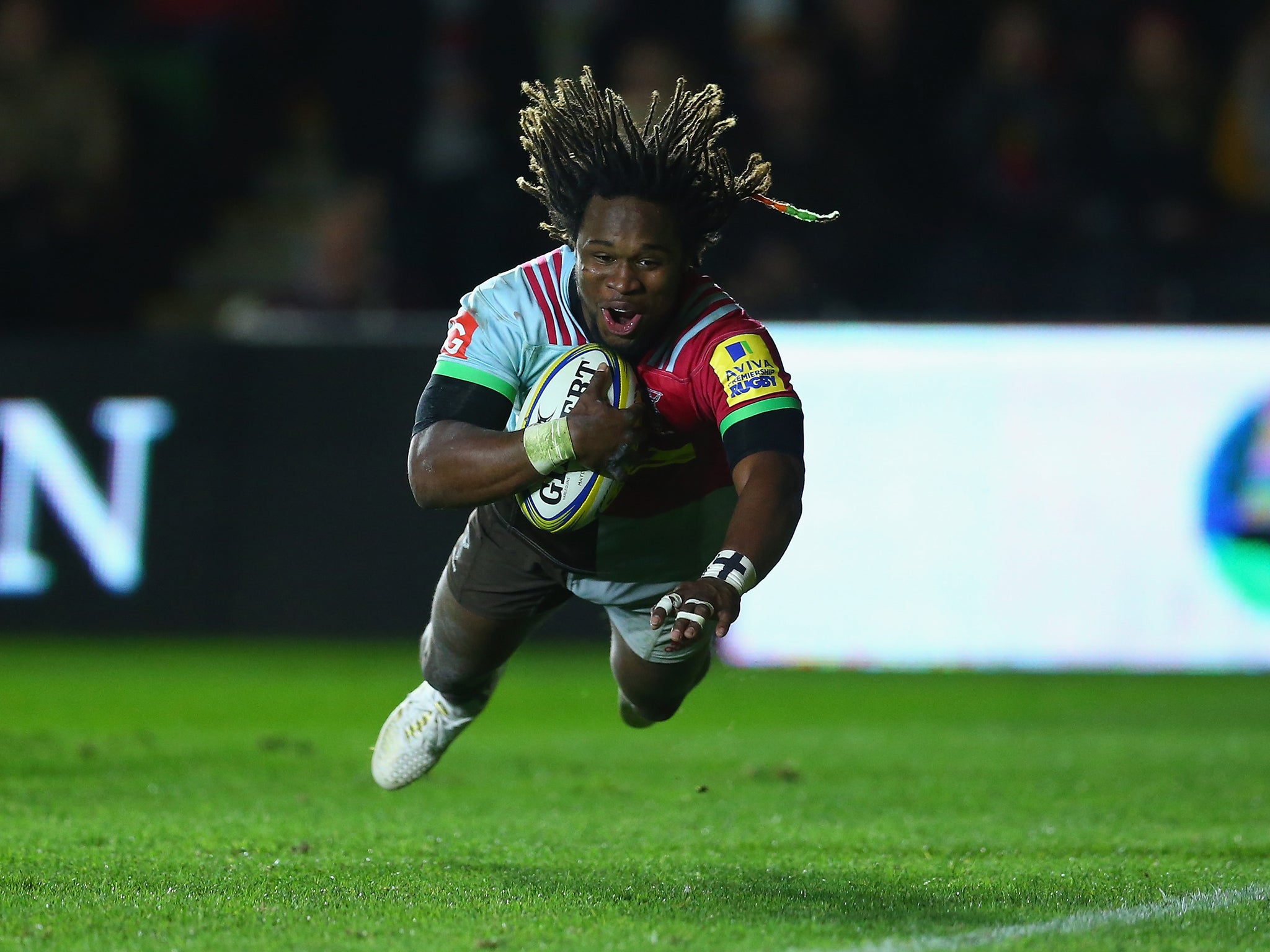 Yarde has not played for Quins for the last two weeks