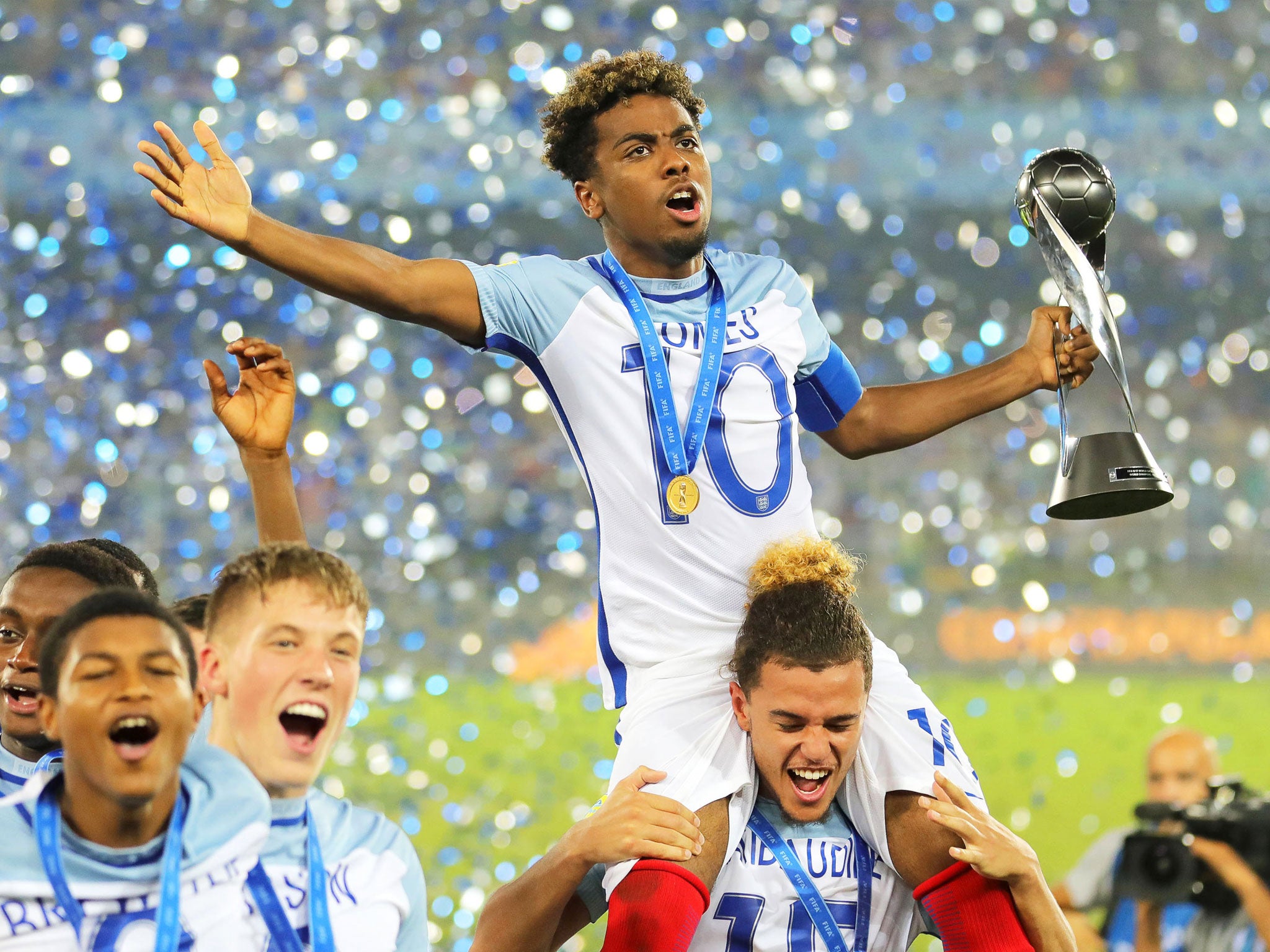 England won the U-17s World Cup in 2017