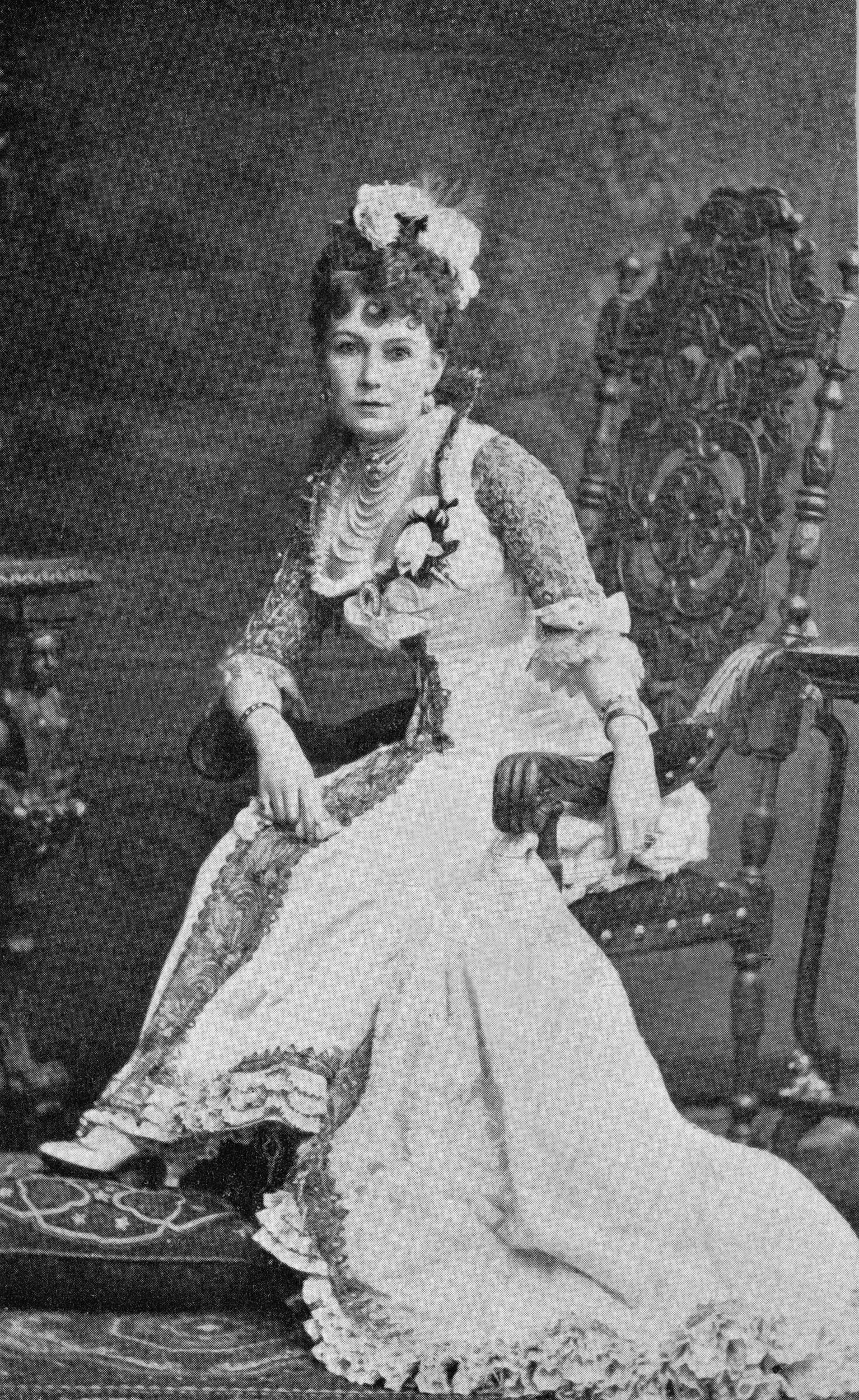 Cora Pearl, the first celebrity designer