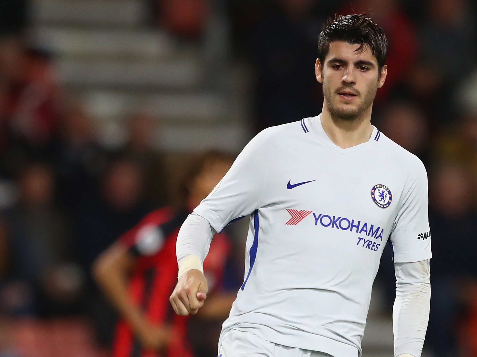 &#13;
Morata was heavily linked with a move to Manchester United over the summer &#13;