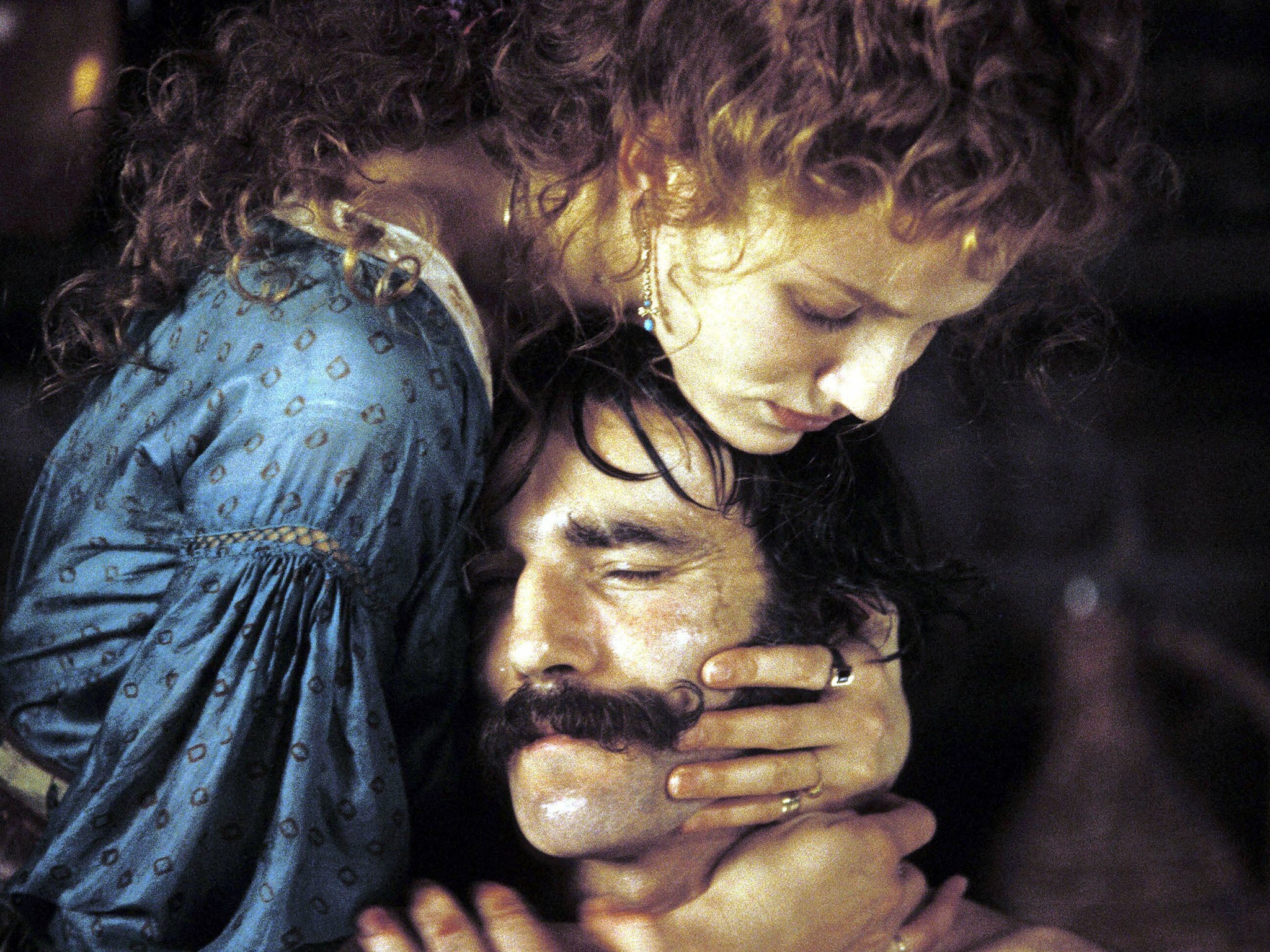 Day-Lewis and Cameron Diaz in Scorcese’s ‘The Gangs of New York’. The brutish role signalled the end of the reserve and refinement for which he had been noted previously (Rex)