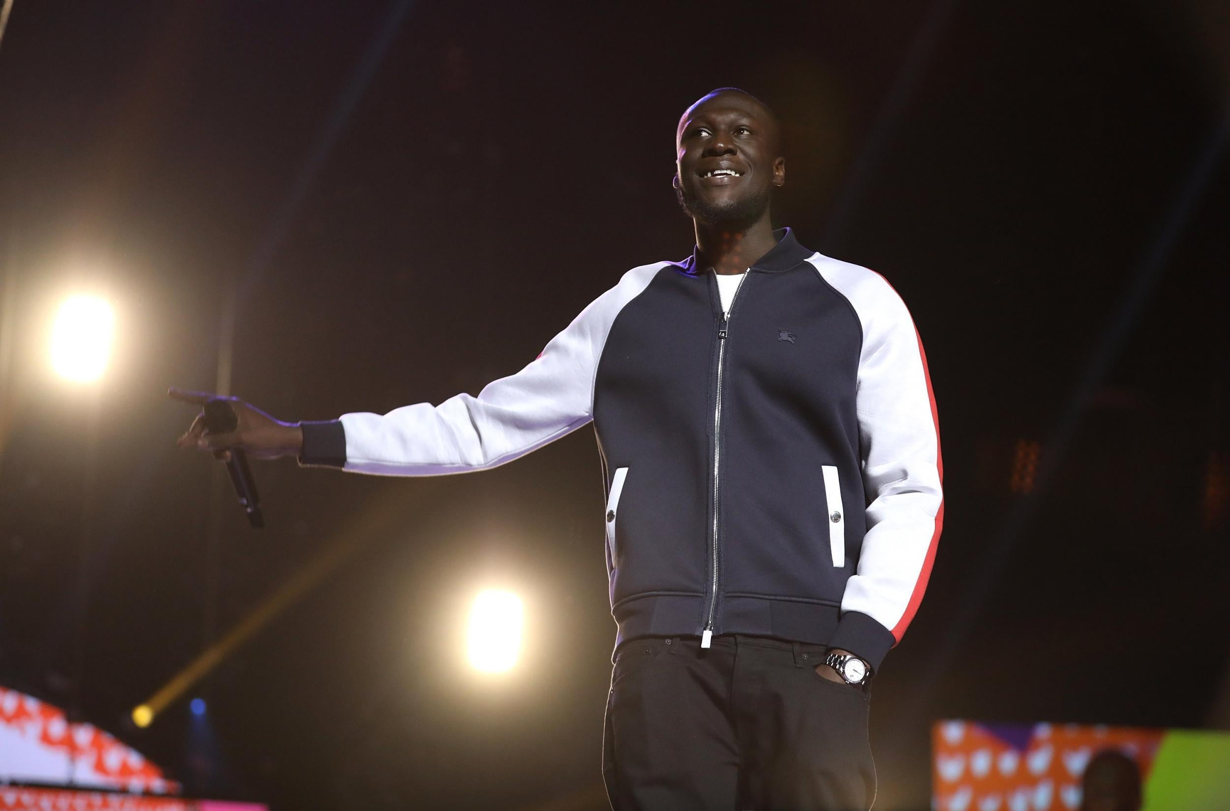 Stormzy at the BBC Radio 1 Teen Awards