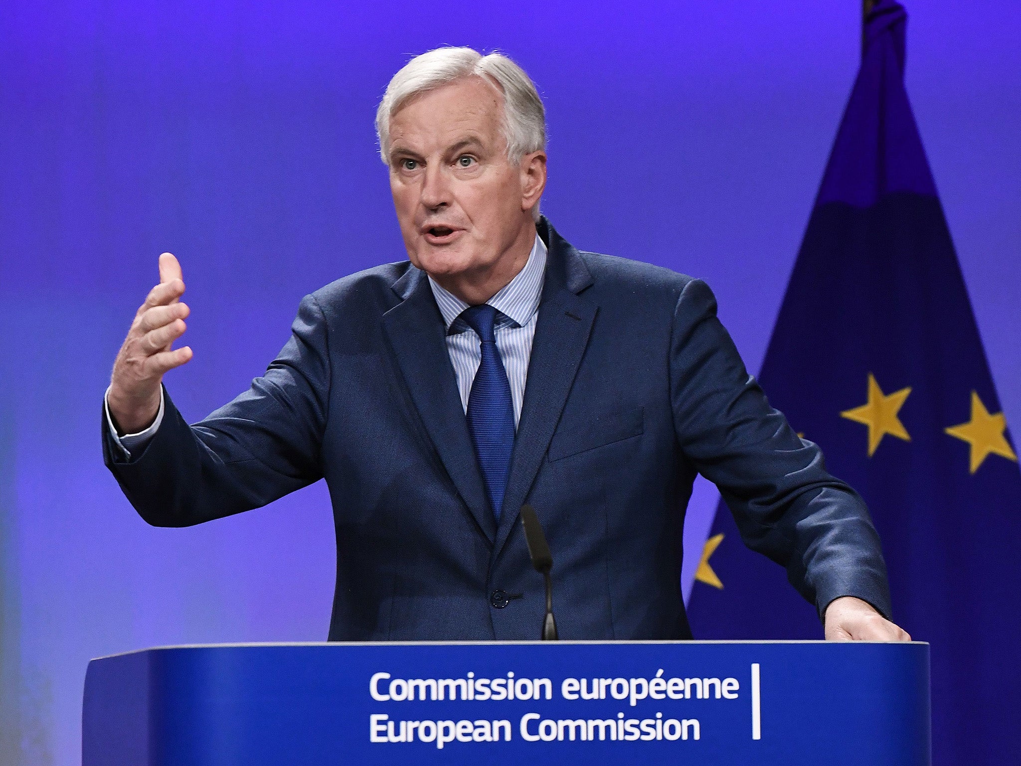 Michel Barnier is the EU's chief Brexit negotiator