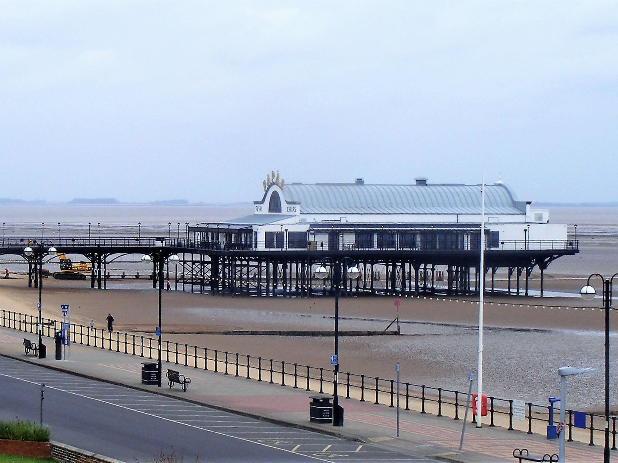 Ghost trains voyage to what in winter can be something of a ghost resort: Cleethorpes