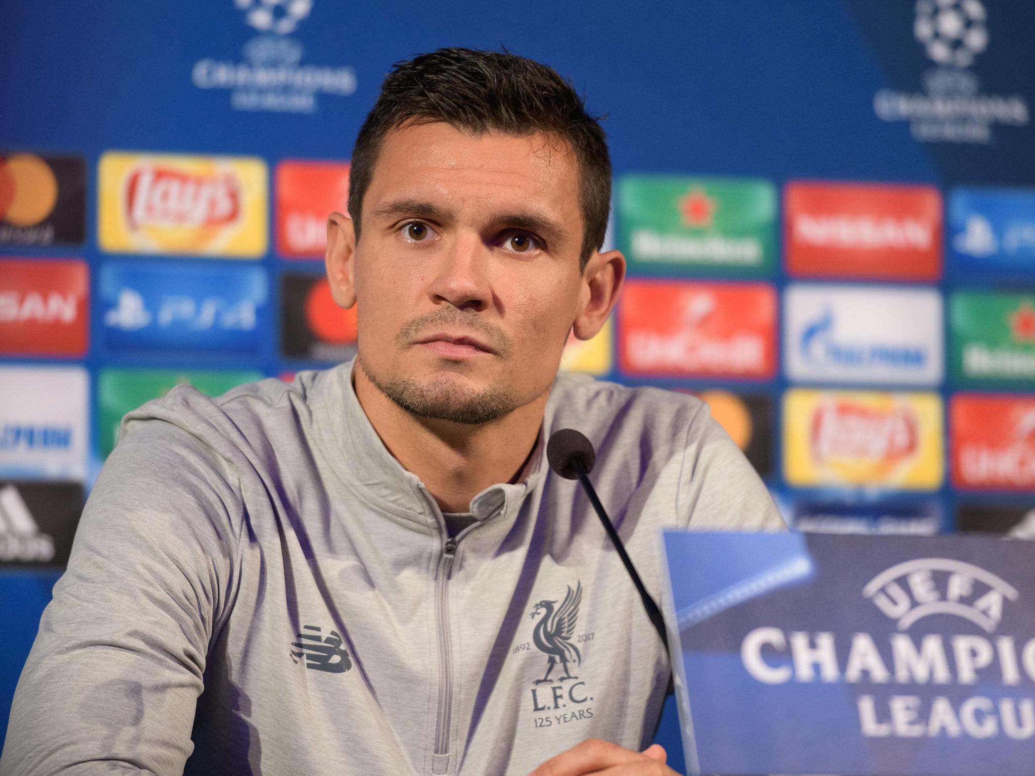 Dejan Lovren received a threat to his family on Instagram after his performance against Tottenham