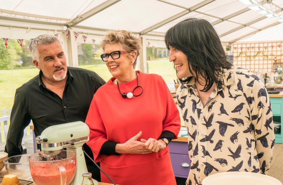 Hollywood, Fielding and Leith on ‘The Great British Bake Off’