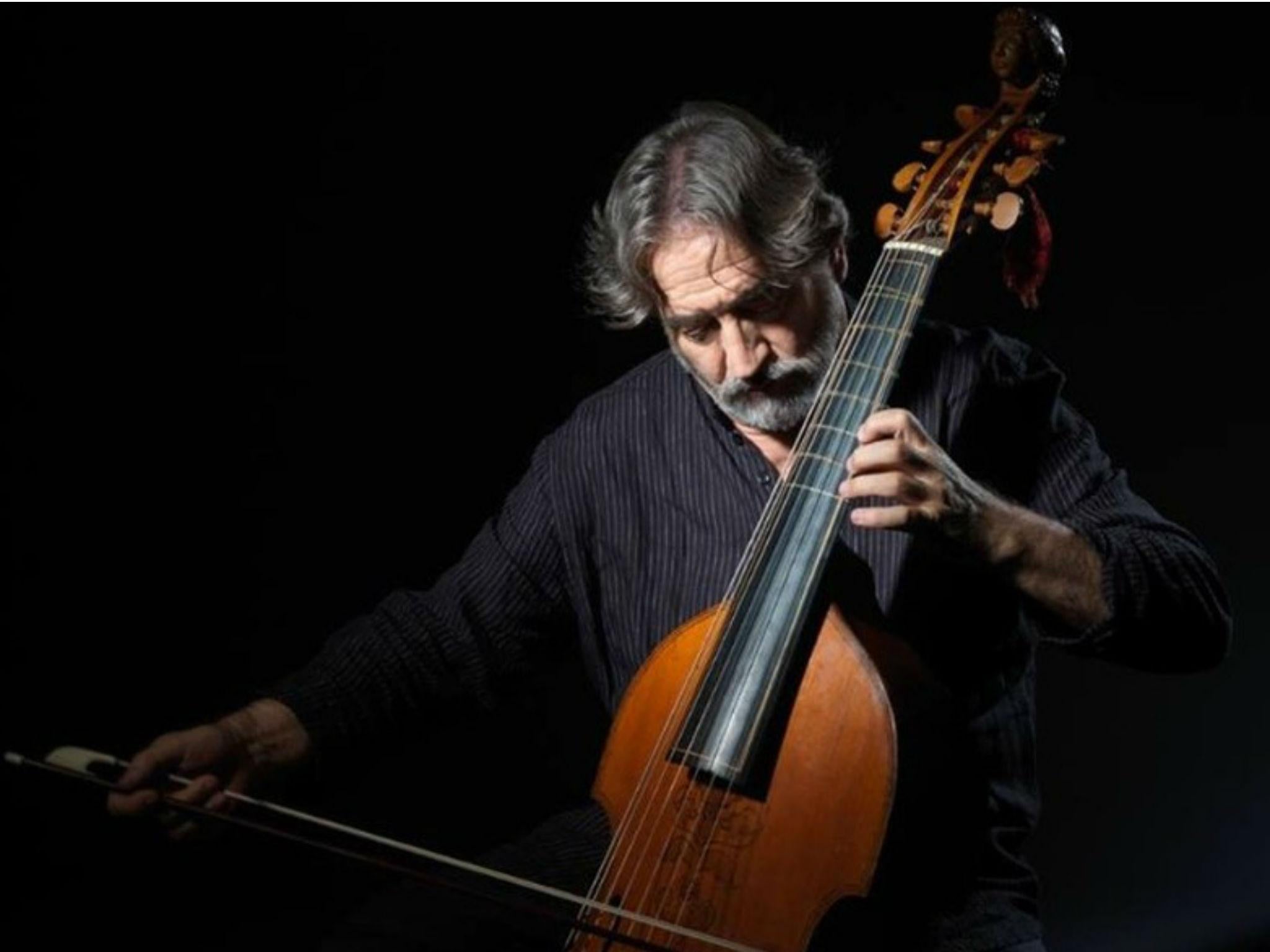 Catalan musician Jordi Savall performing at Wigmore Hall