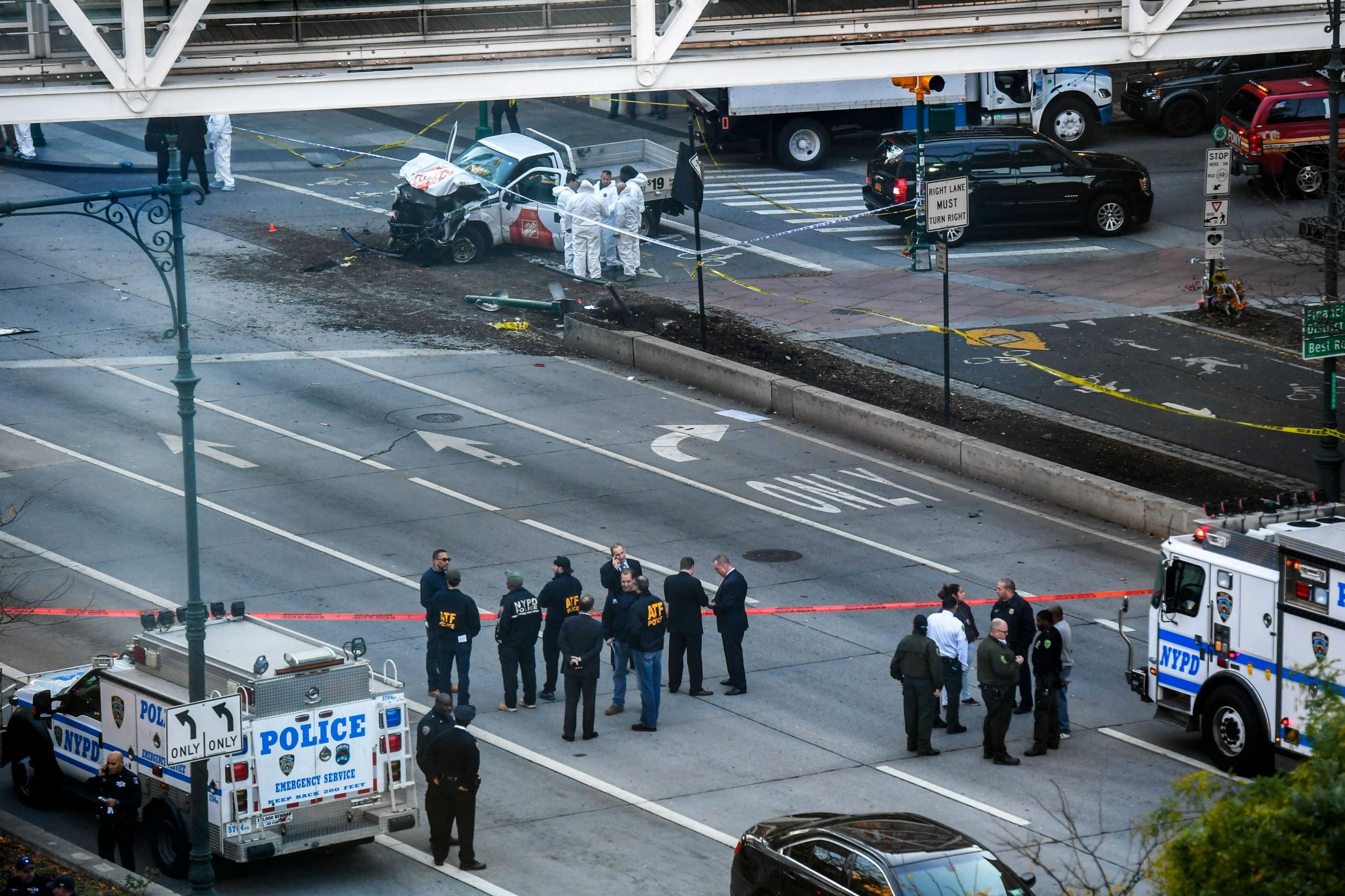 A note in Mr Saipov's reportedly says he was acting for Isis