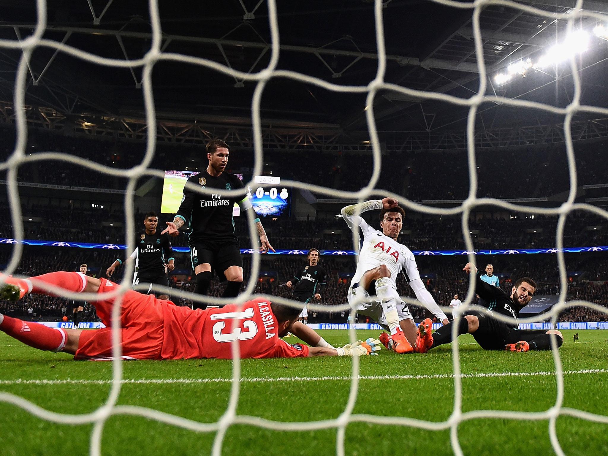 Alli capped off a fine Tottenham move with a poked finish to put the hosts ahead (Getty)