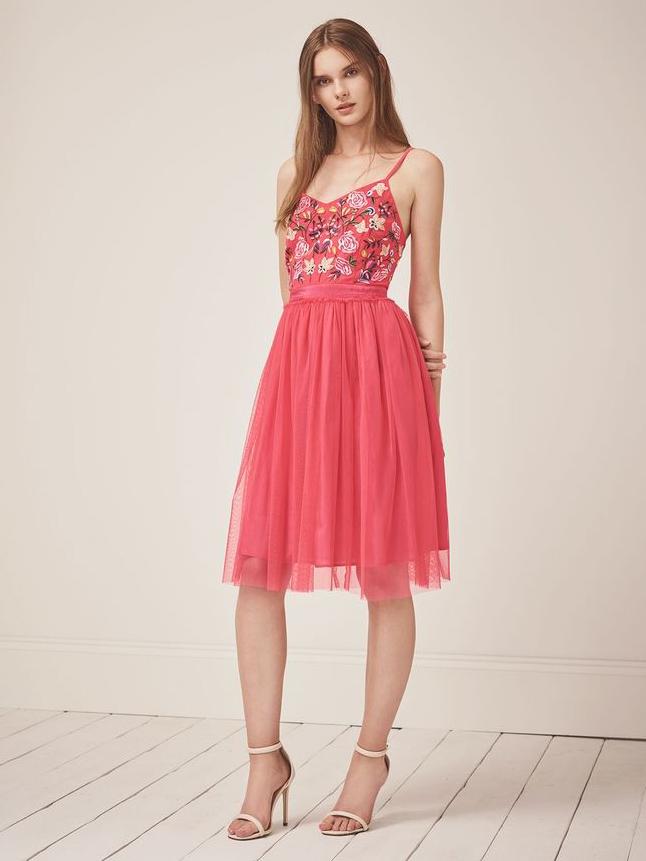 Genoa embroidered dress £130