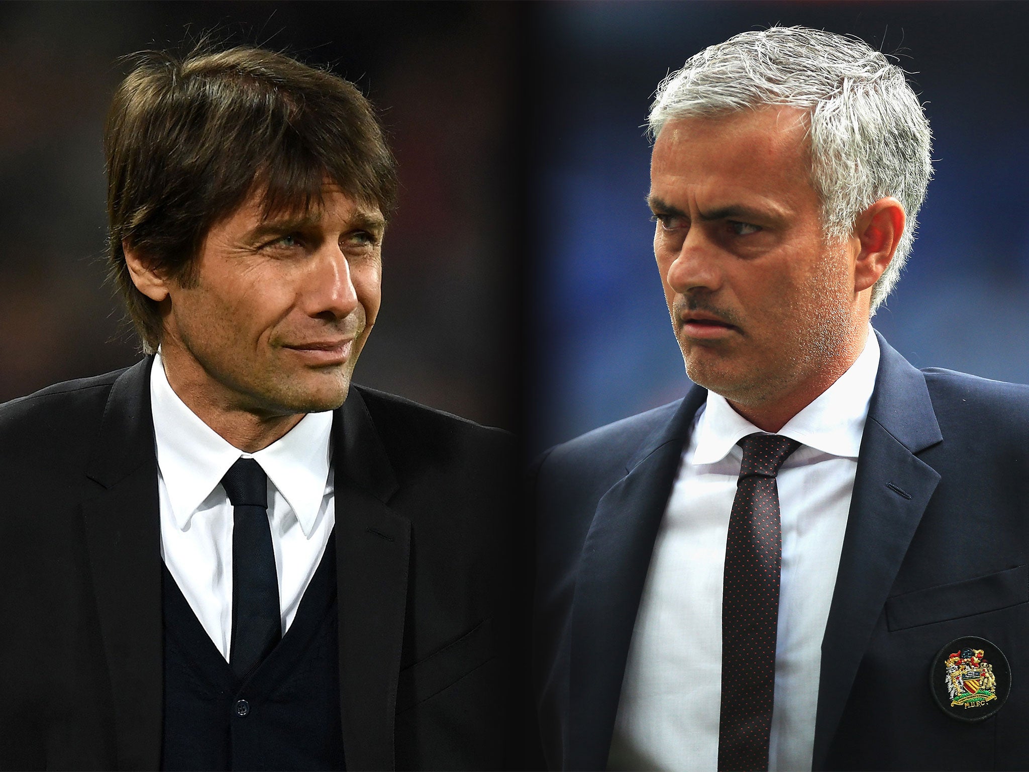 Conte and Mourinho have come face to face several times in a short period of time