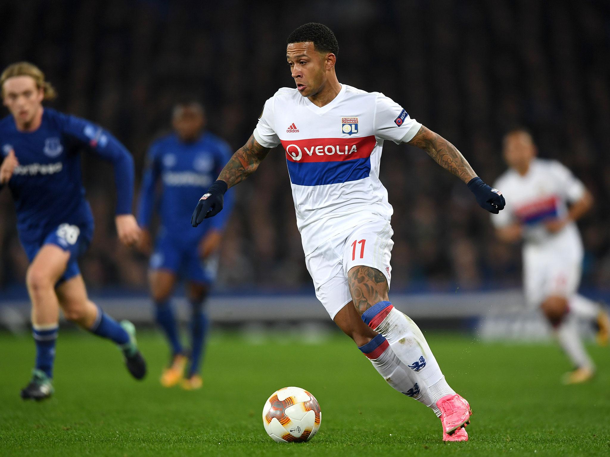 &#13;
Depay has improved since joining Lyon &#13;