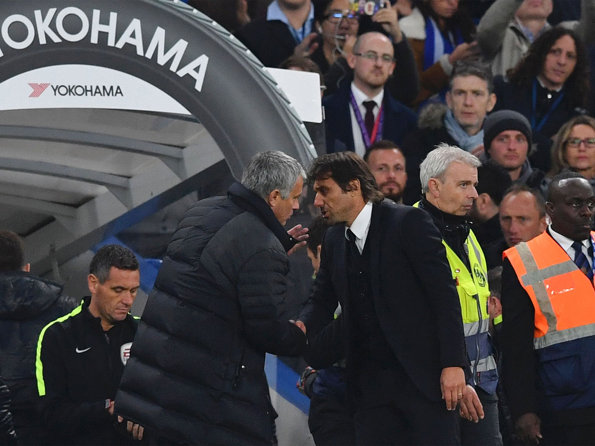 Mourinho tells Conte to have some respect after their first meeting