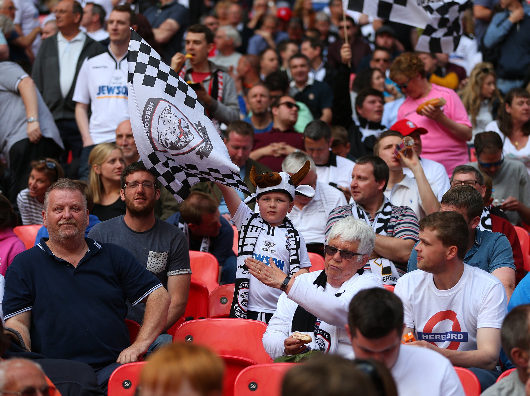 Hereford reached The FA Vase Final last season