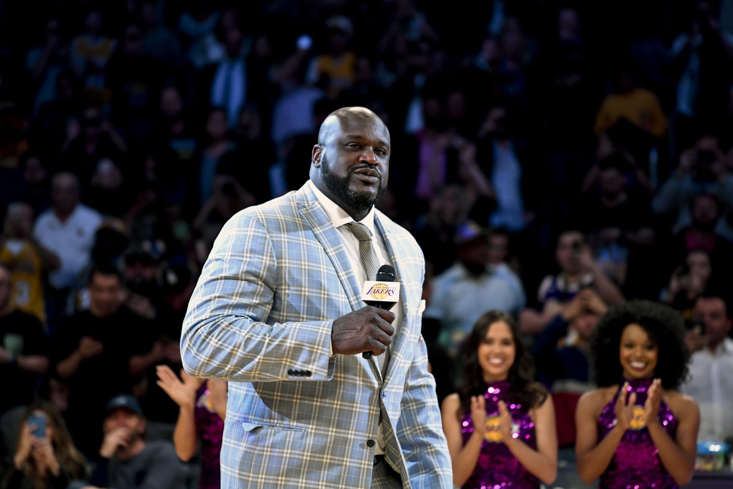 Basketball legend Shaquille O'Neal has taken exception to grime artist Big Shaq - and the online feud appears to be escalating.