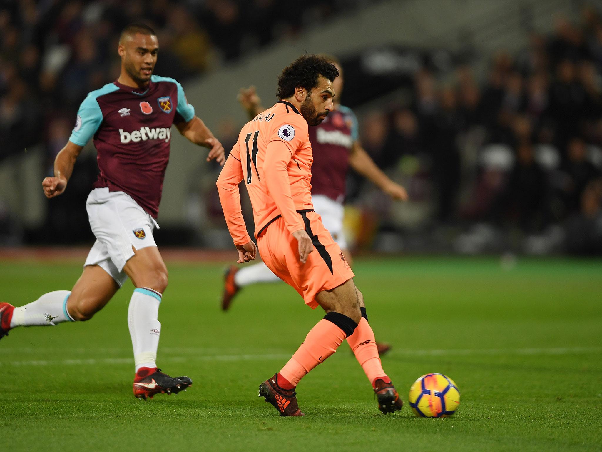 Salah starred for Liverpool with the first and last goals