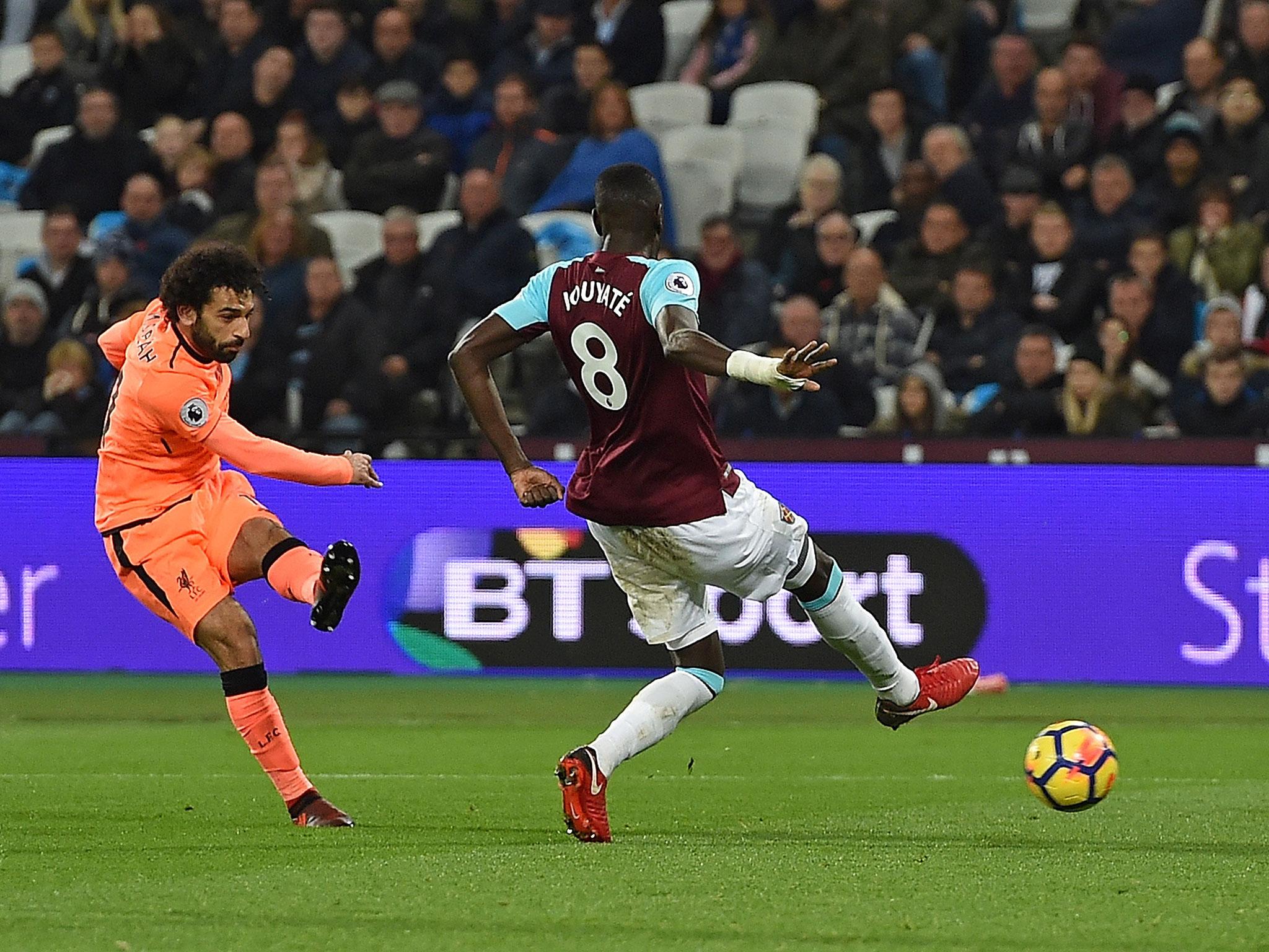 Salah capped off the win with his second and Liverpool's fourth