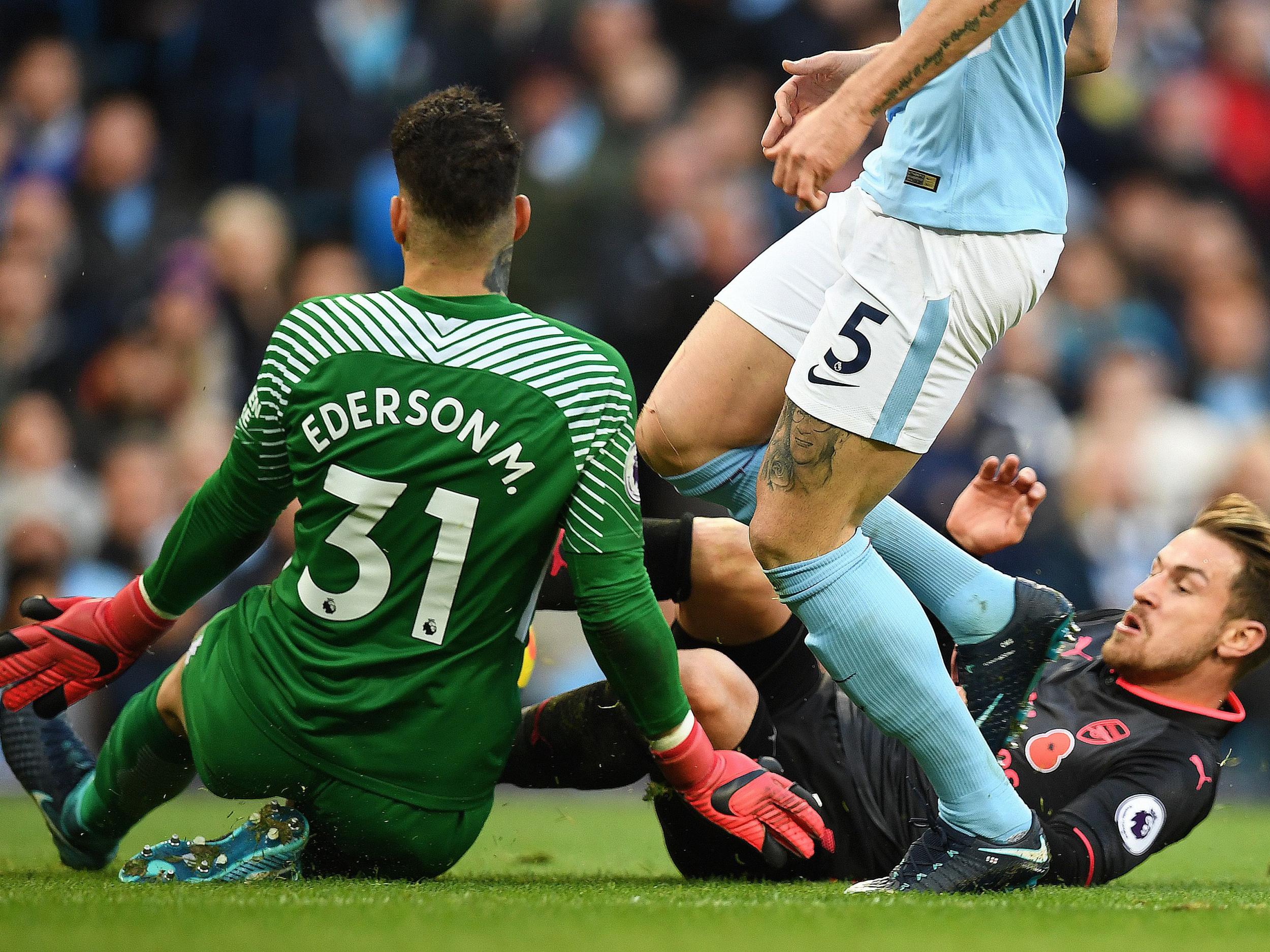 Ederson has been in fine form in the City goal