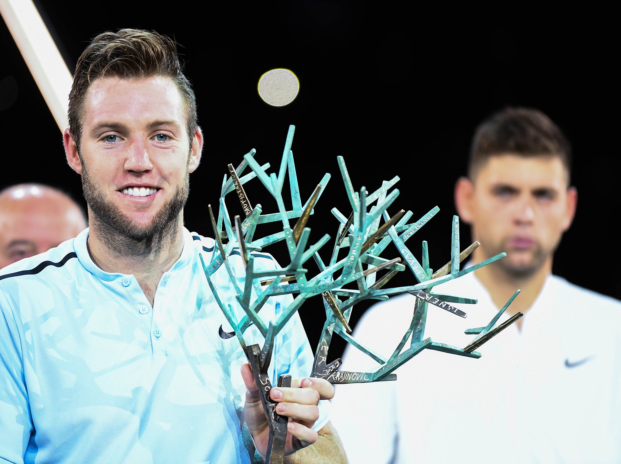 Sock needed to win the title to leapfrog Pablo Carreno Busta into eighth place