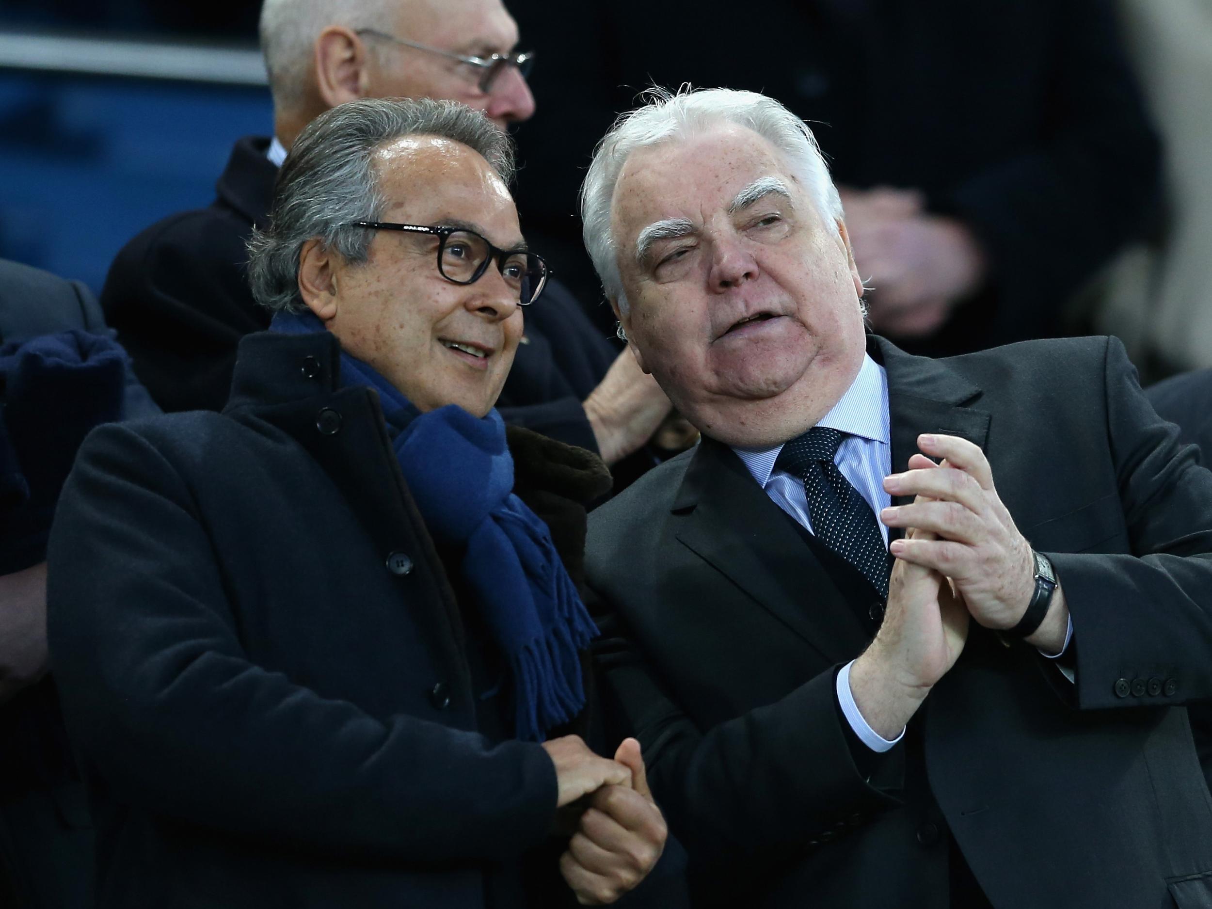 &#13;
Moshiri's role at Everton is under scrutiny &#13;