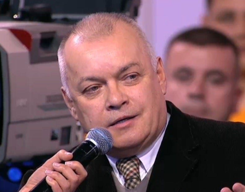 Dmitry Kiselyov is head of the Russian state-run news agency Rossiya Segodnya