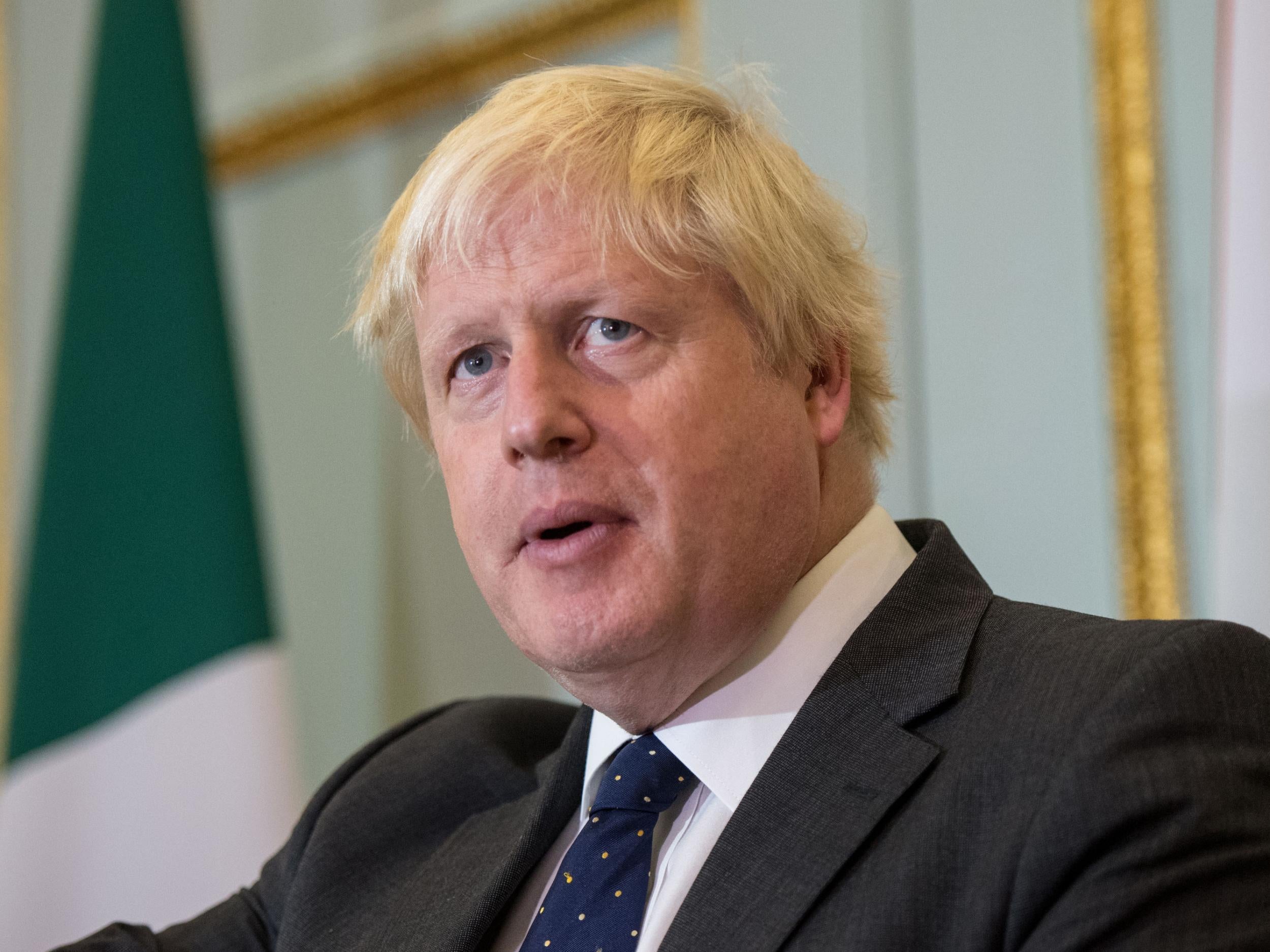 Foreign Secretary Boris Johnson