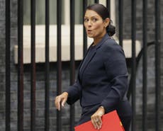 Priti Patel's flight to remember